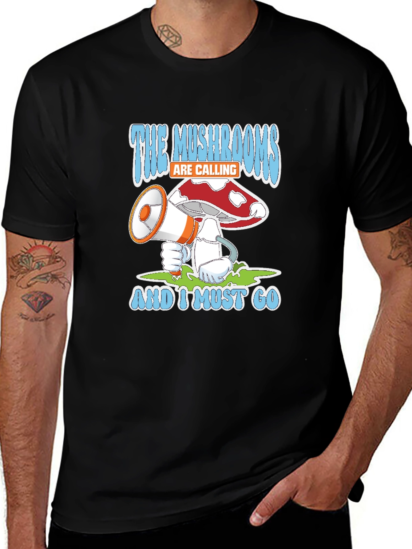 The Mushrooms Are Calling T-Shirt