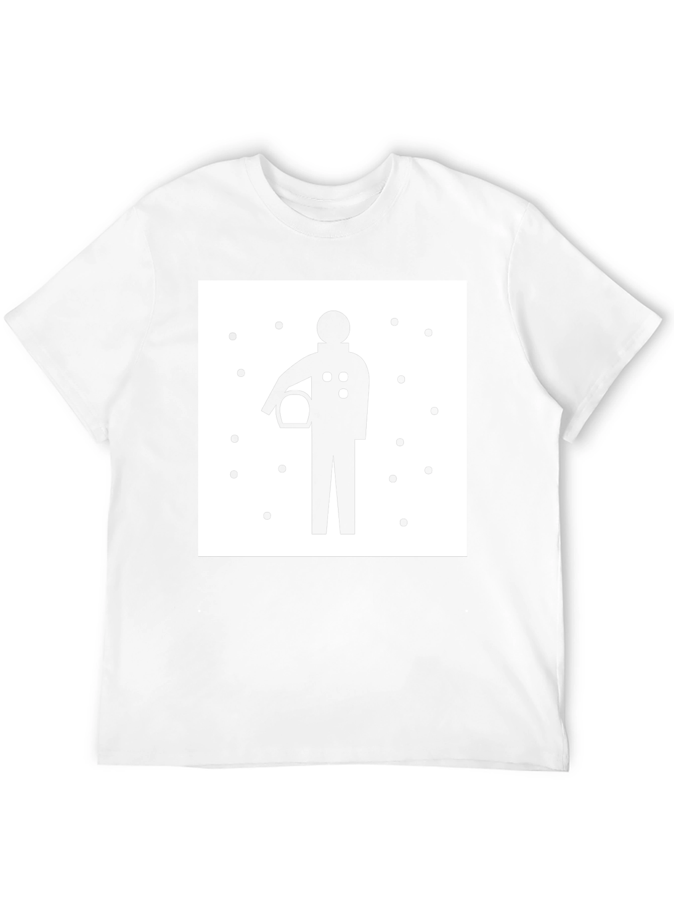 Astronaut Graphic Tee - Stylish Black T-Shirt