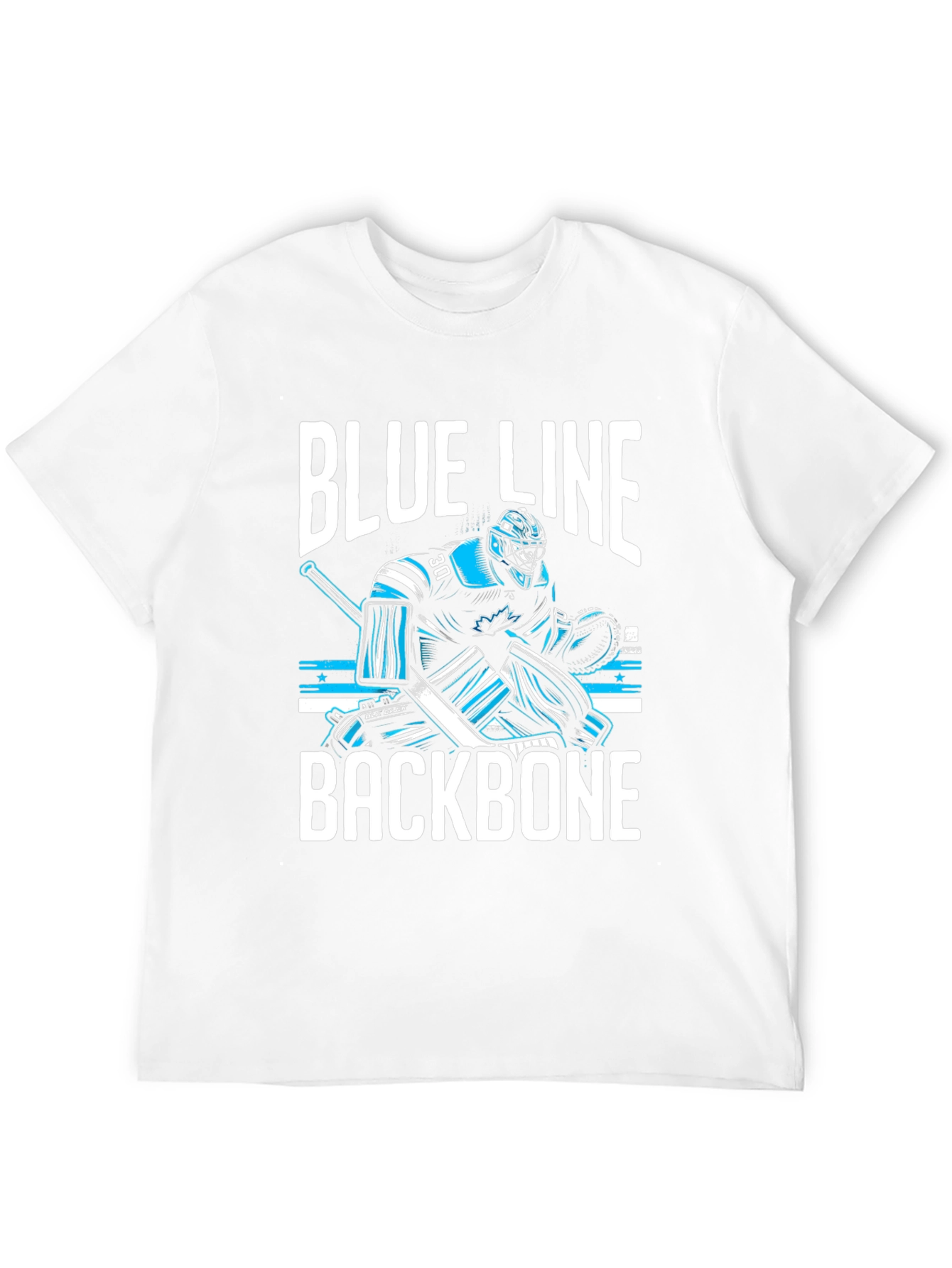 Blue Line Backbone Hockey Goalie T-Shirt