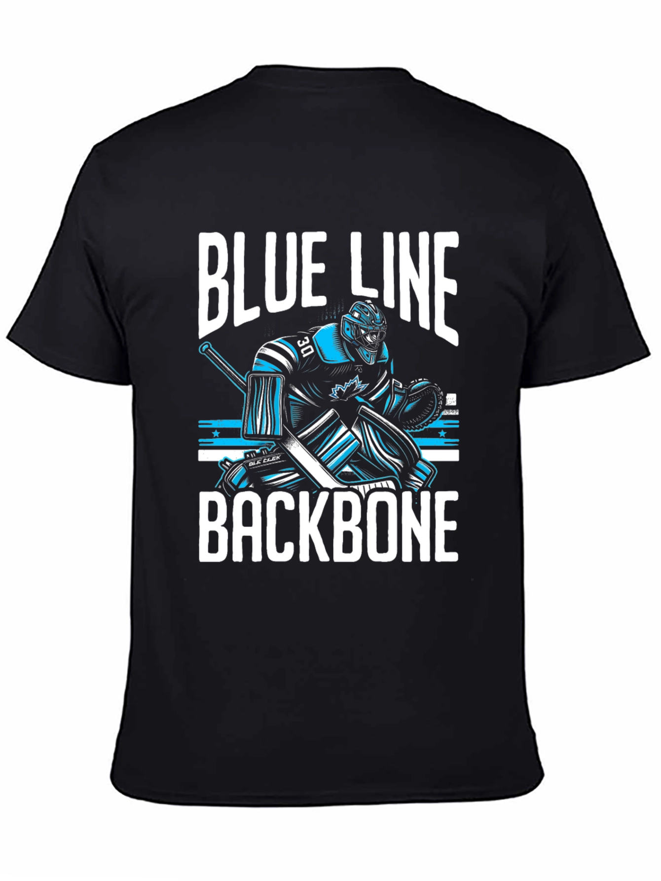 Blue Line Backbone Hockey Goalie T-Shirt