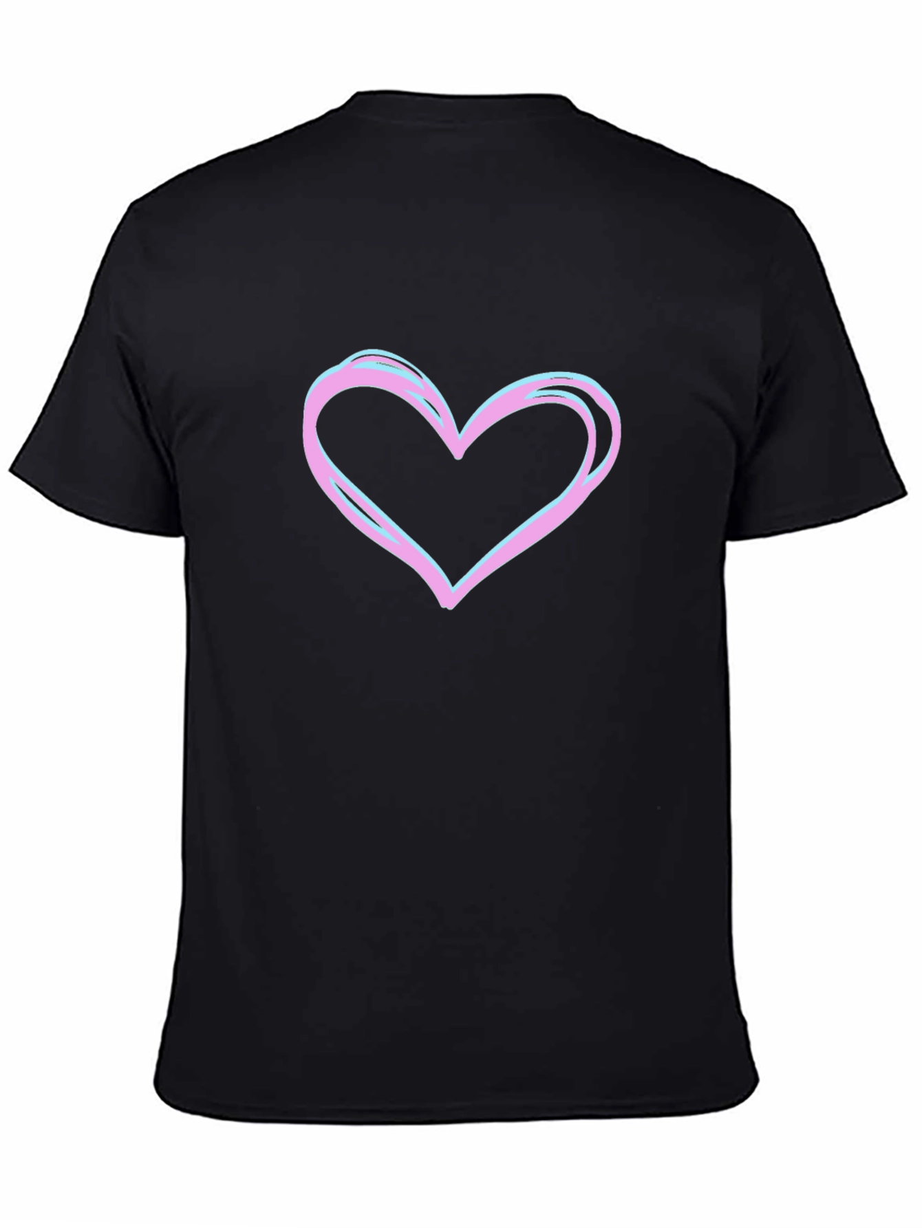 Heart Graphic Tee - Stylish Casual Wear