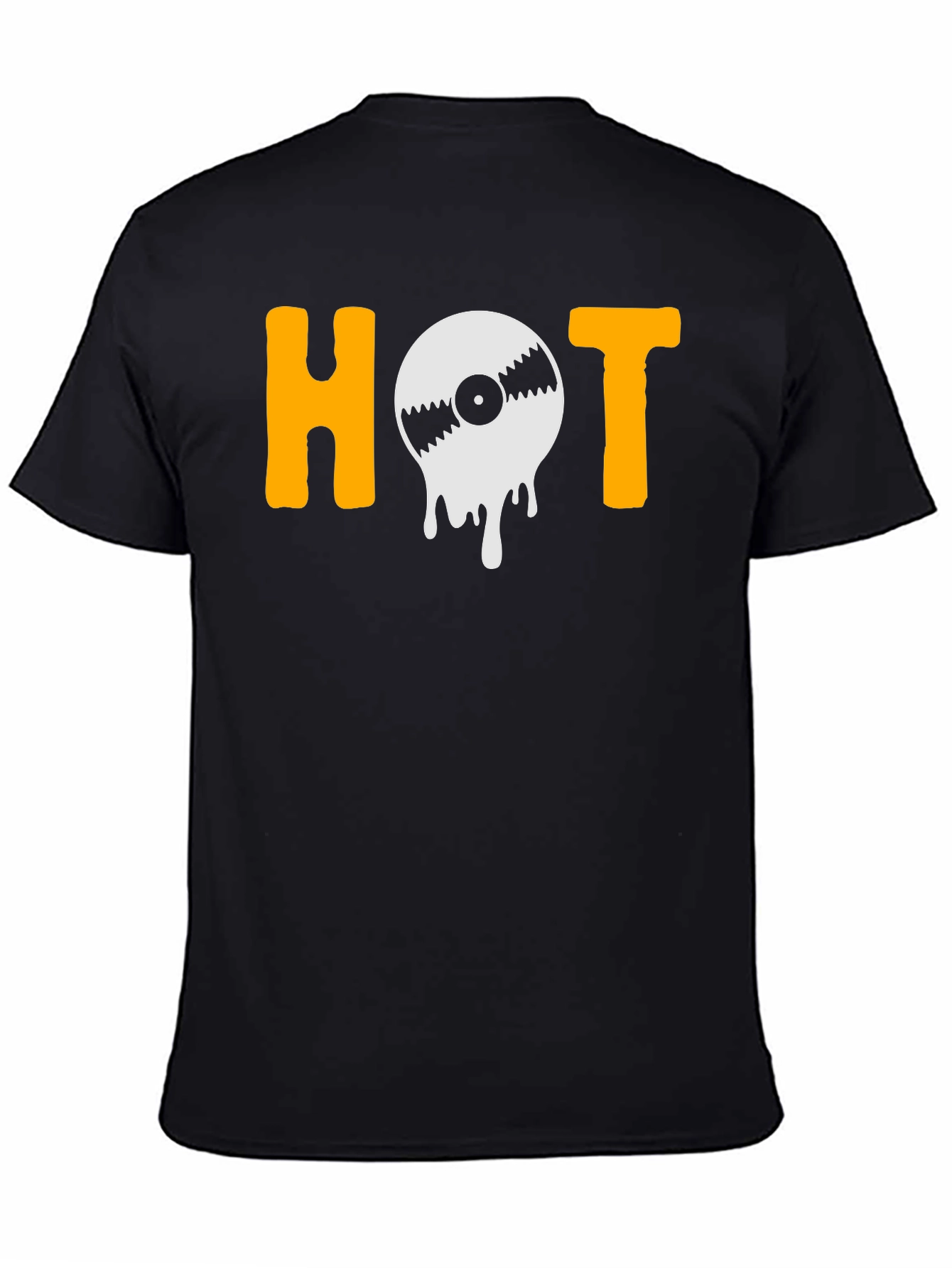 Hot Vinyl Graphic T-Shirt - Music Lover Tee