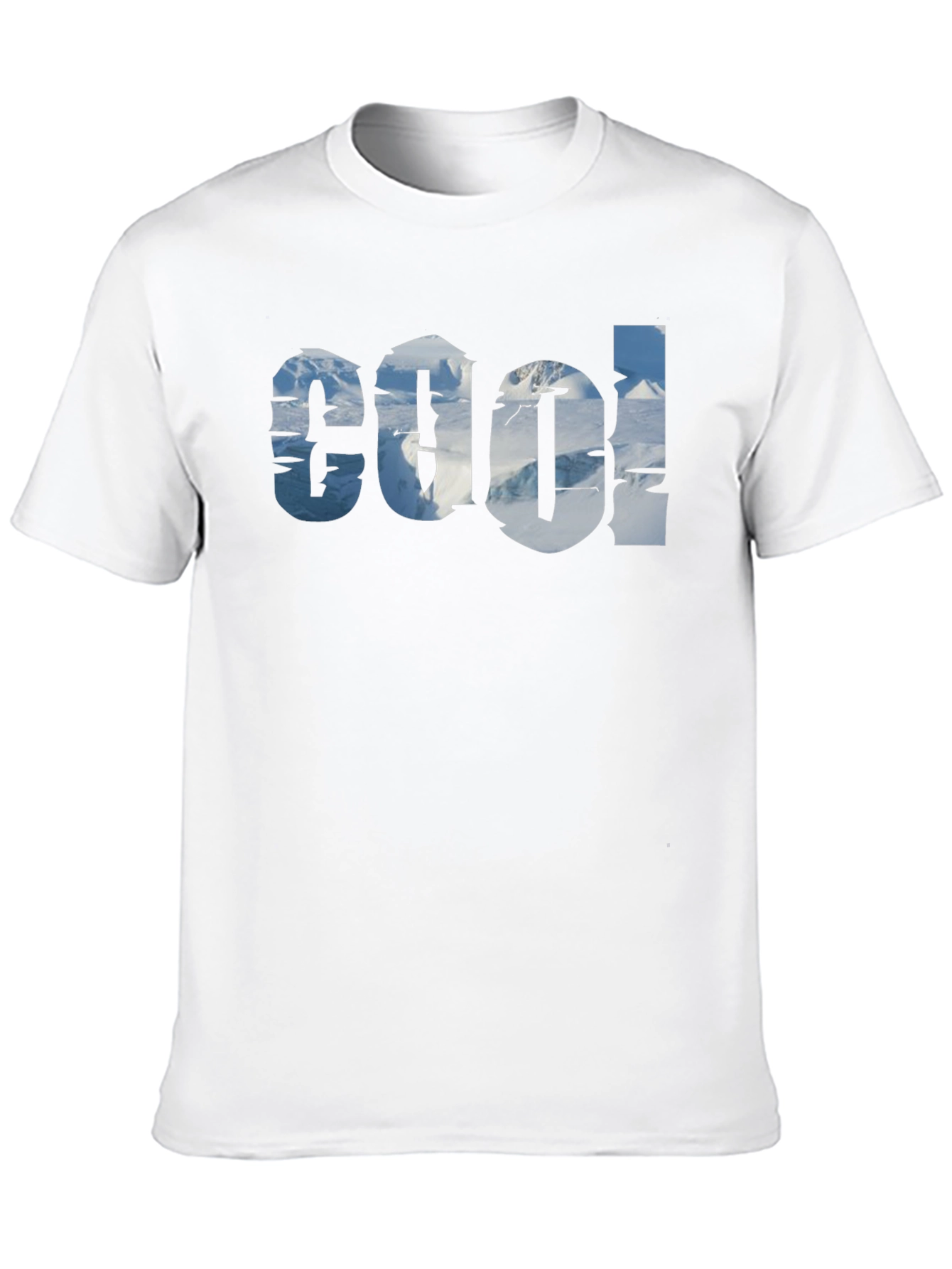 Cool Mountain Graphic Tee - Black
