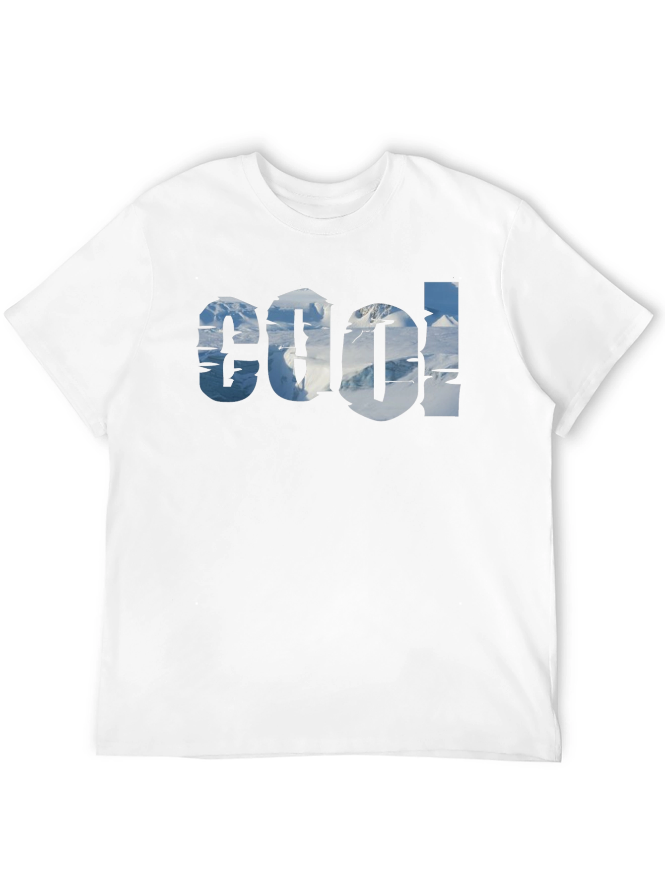 Cool Mountain Graphic Tee - Black