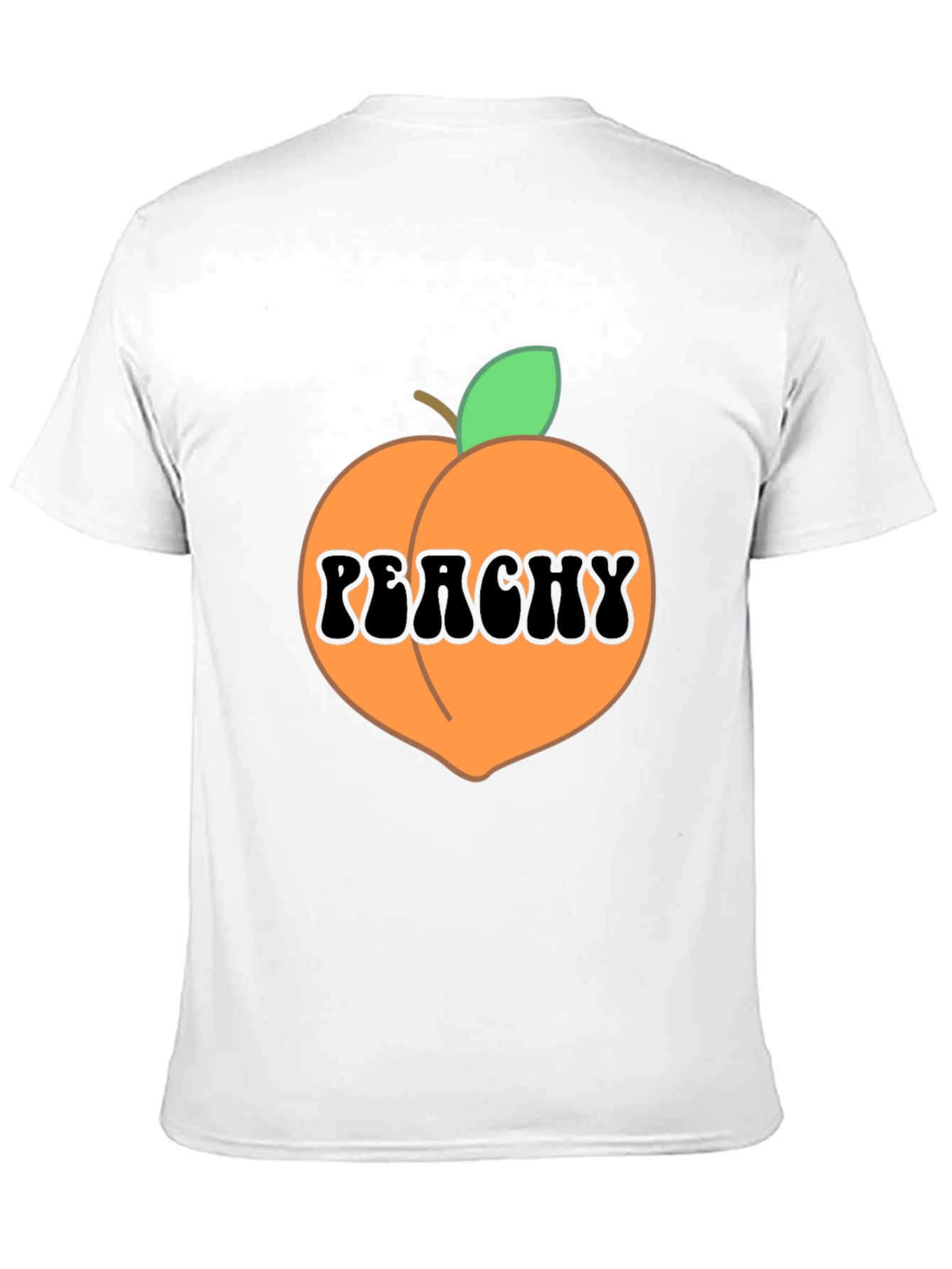 Peachy Graphic T-Shirt - Fun & Trendy