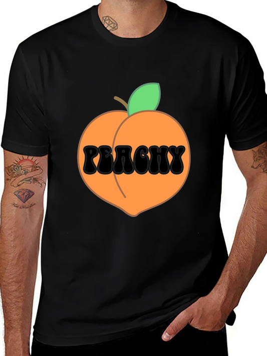 Peachy Graphic T-Shirt - Fun & Trendy
