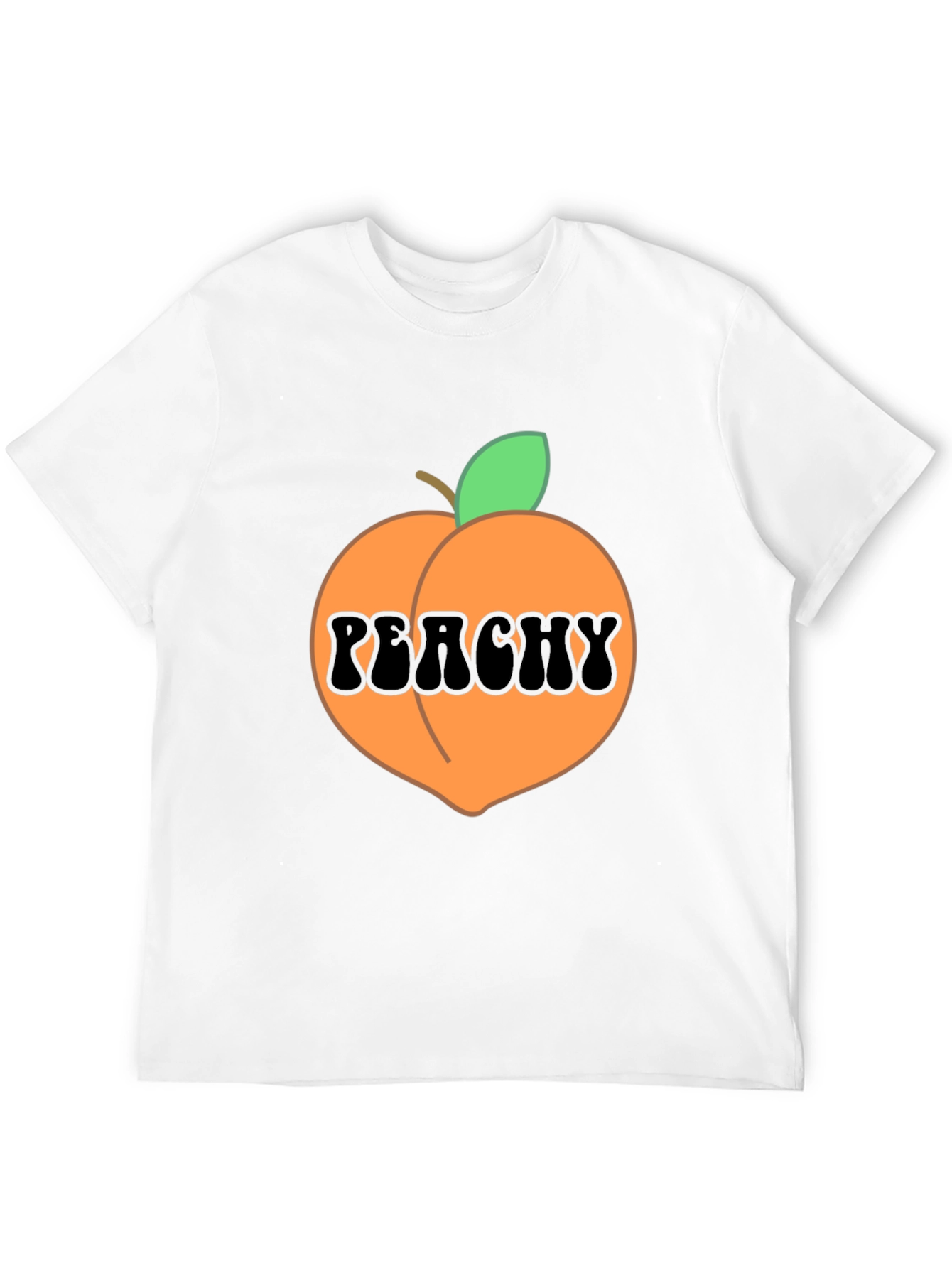 Peachy Graphic T-Shirt - Fun & Trendy
