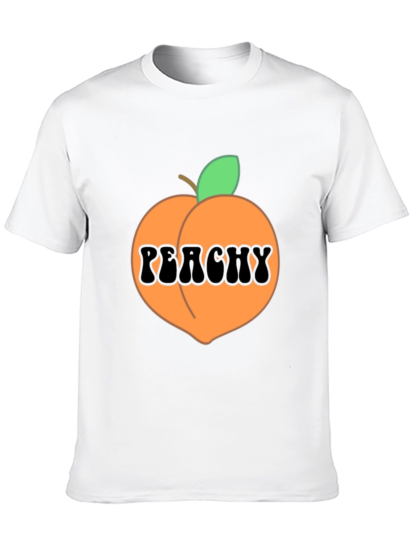 Peachy Graphic T-Shirt - Fun & Trendy