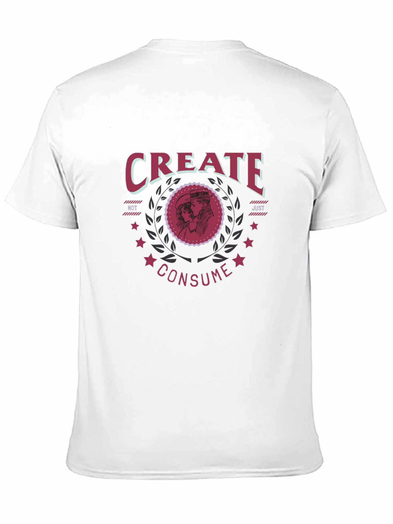 Create Dont Consume Black T-Shirt