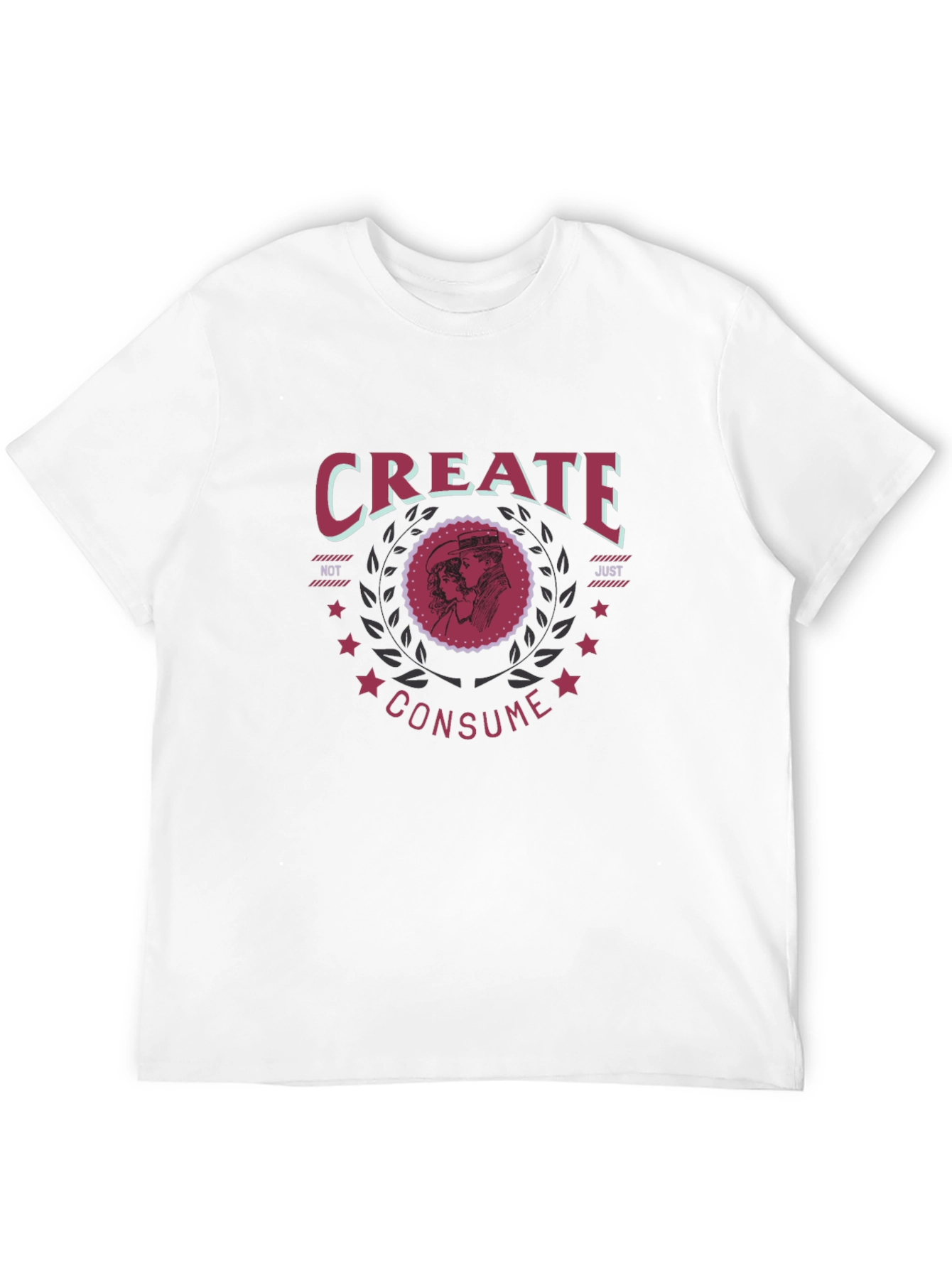 Create Dont Consume Black T-Shirt