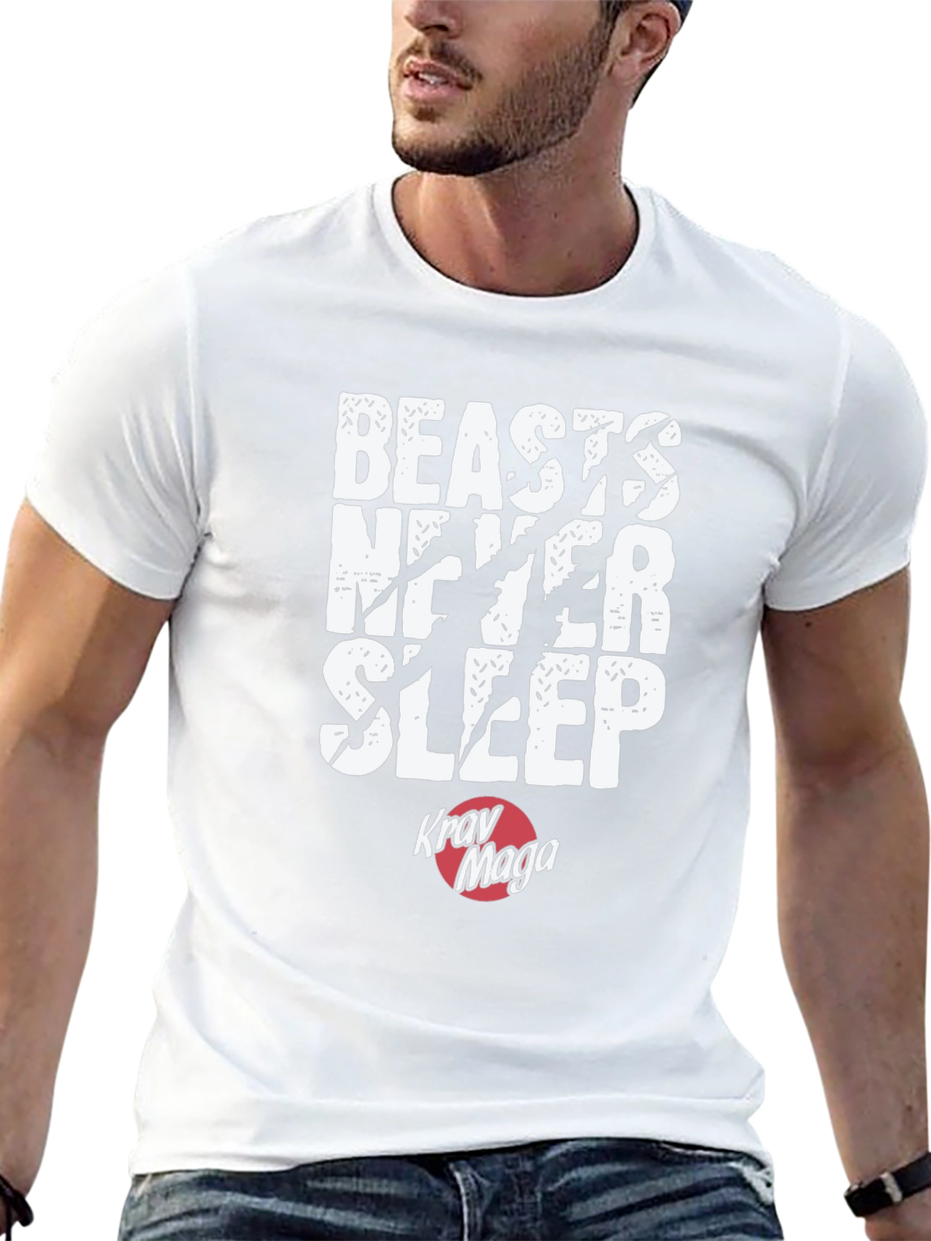 Beasts Never Sleep Krav Maga T-Shirt