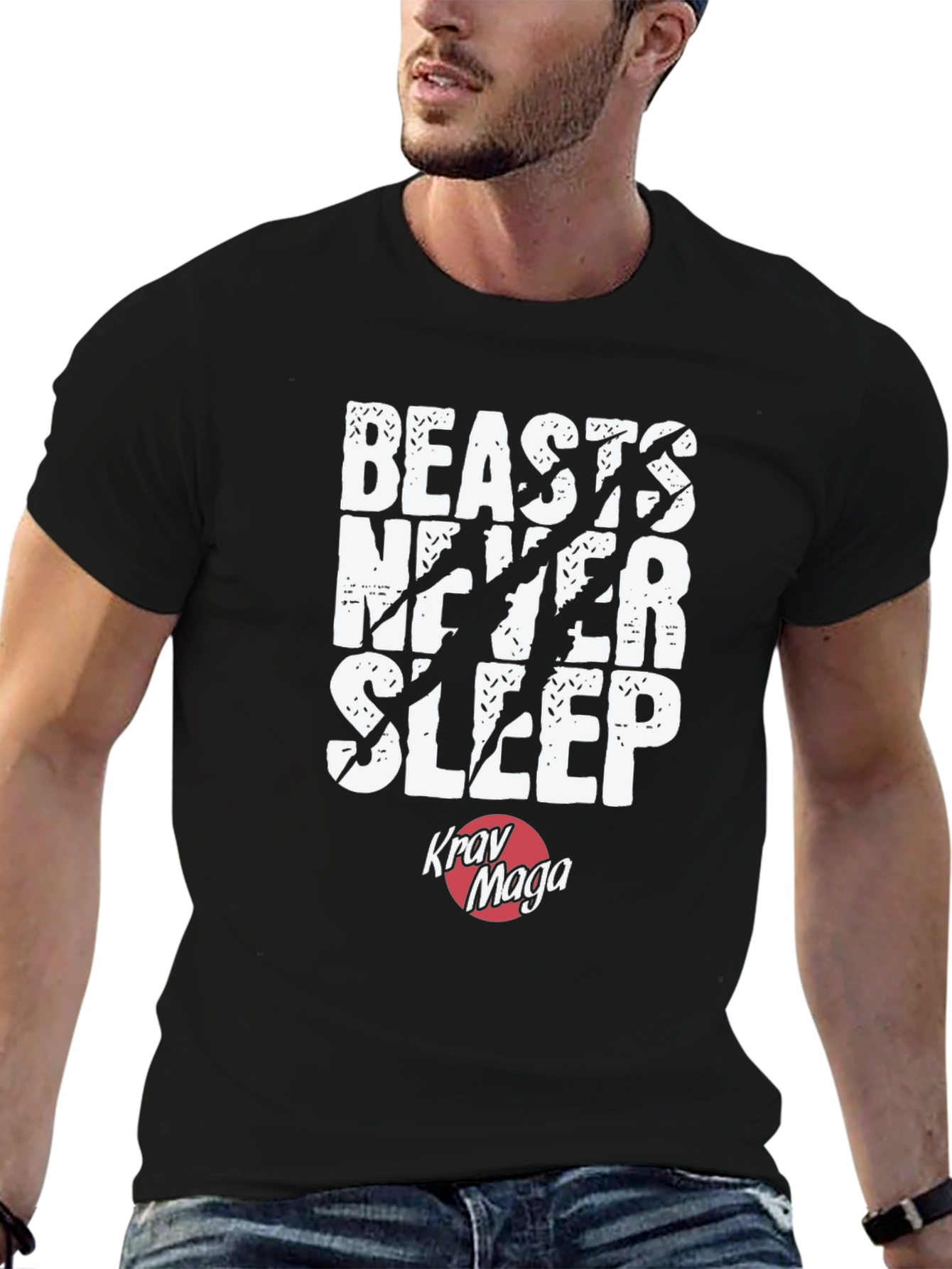 Beasts Never Sleep Krav Maga T-Shirt