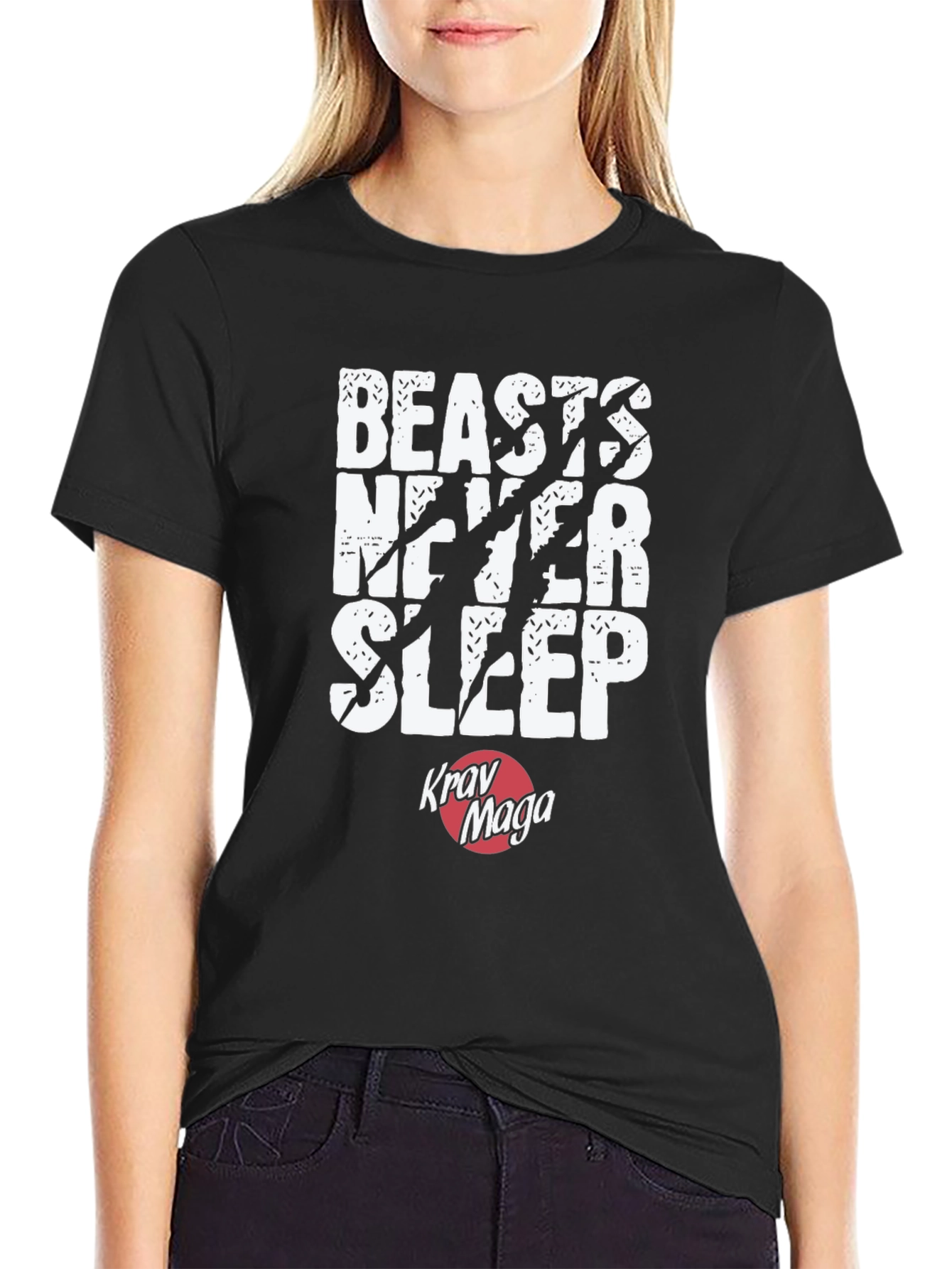 Beasts Never Sleep Krav Maga T-Shirt