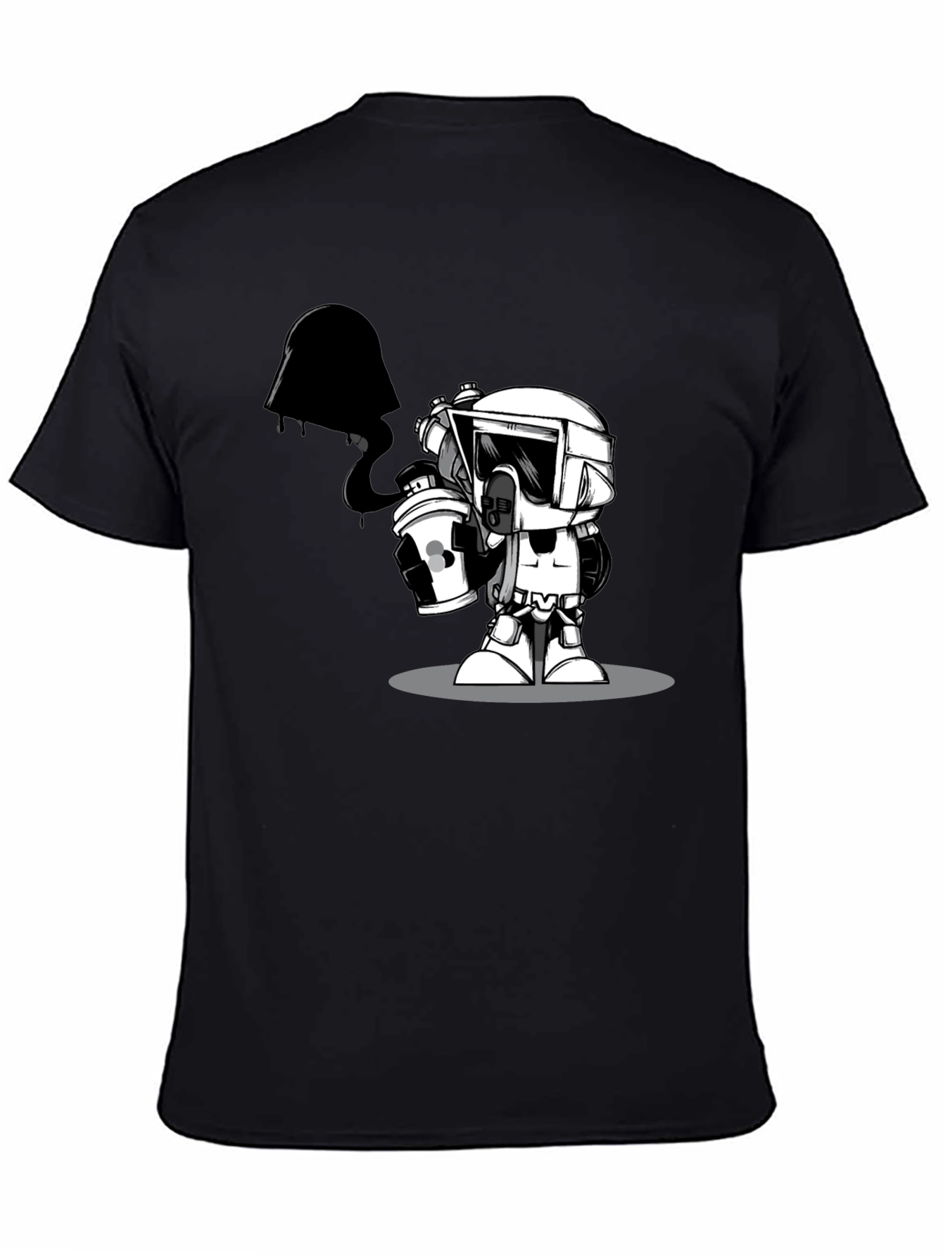Star Wars Graffiti T-Shirt - Unisex Black Tee