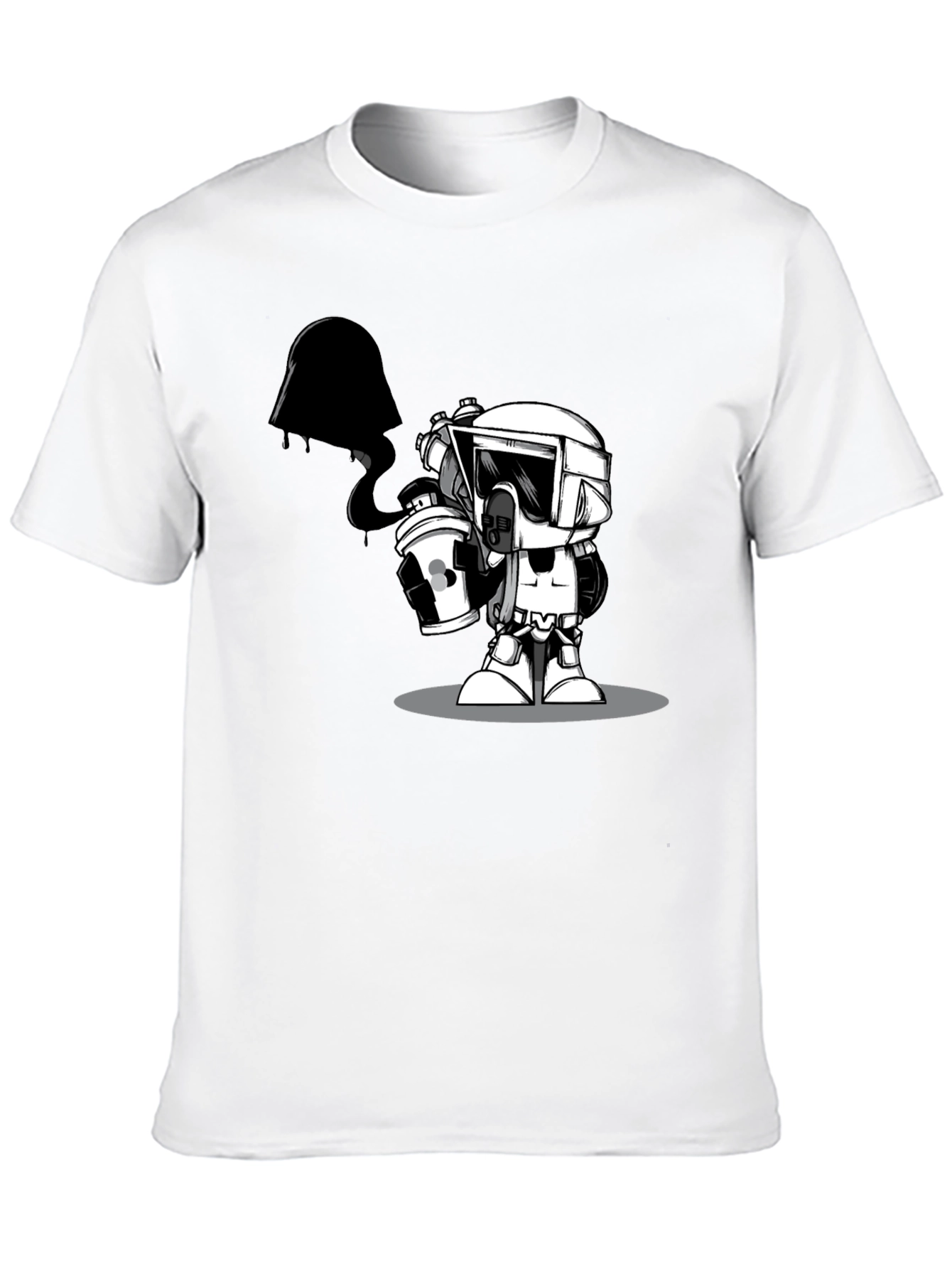 Star Wars Graffiti T-Shirt - Unisex Black Tee