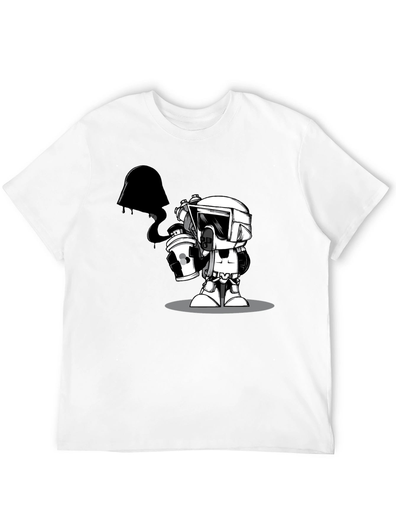 Star Wars Graffiti T-Shirt - Unisex Black Tee