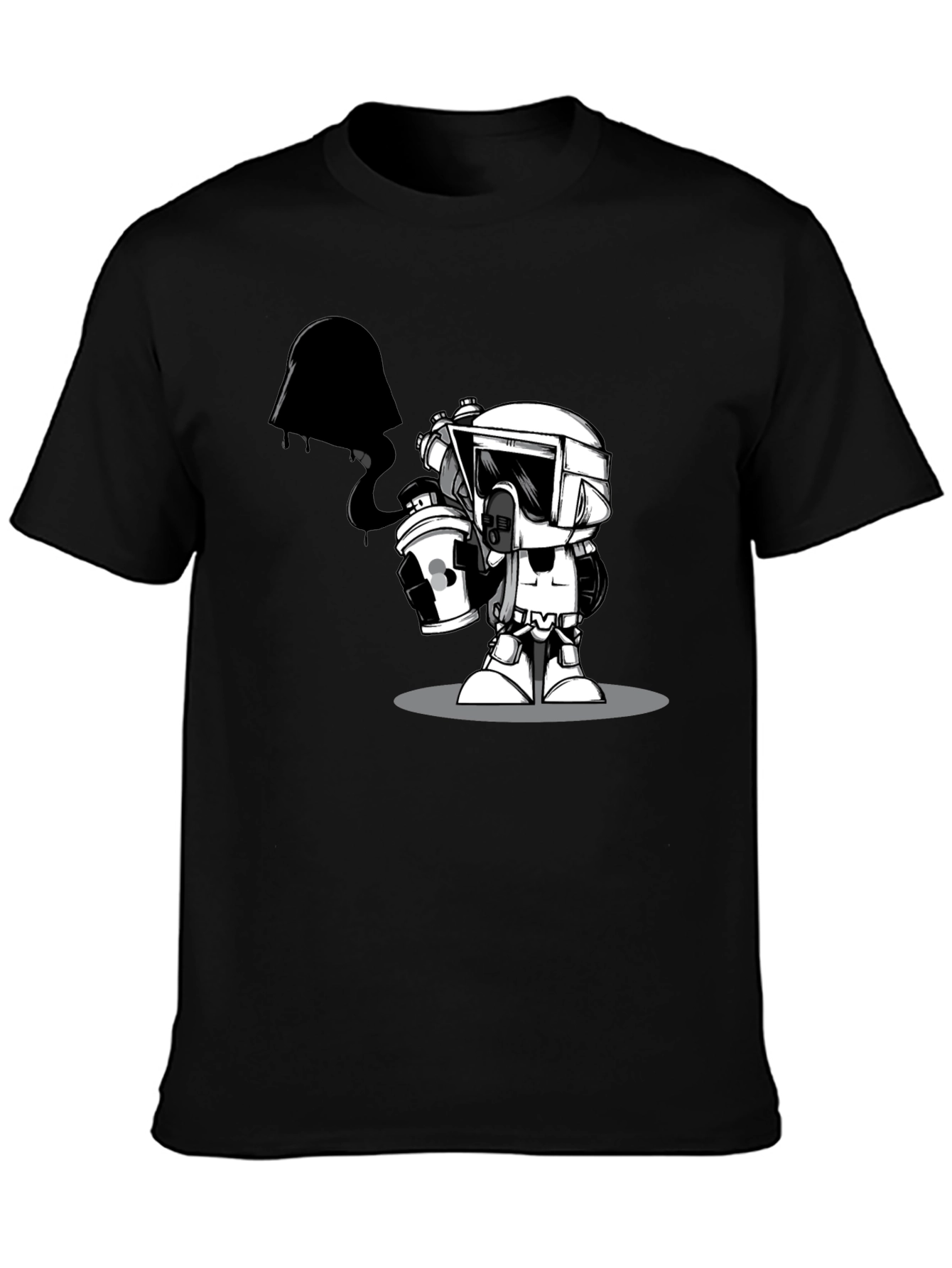 Star Wars Graffiti T-Shirt - Unisex Black Tee