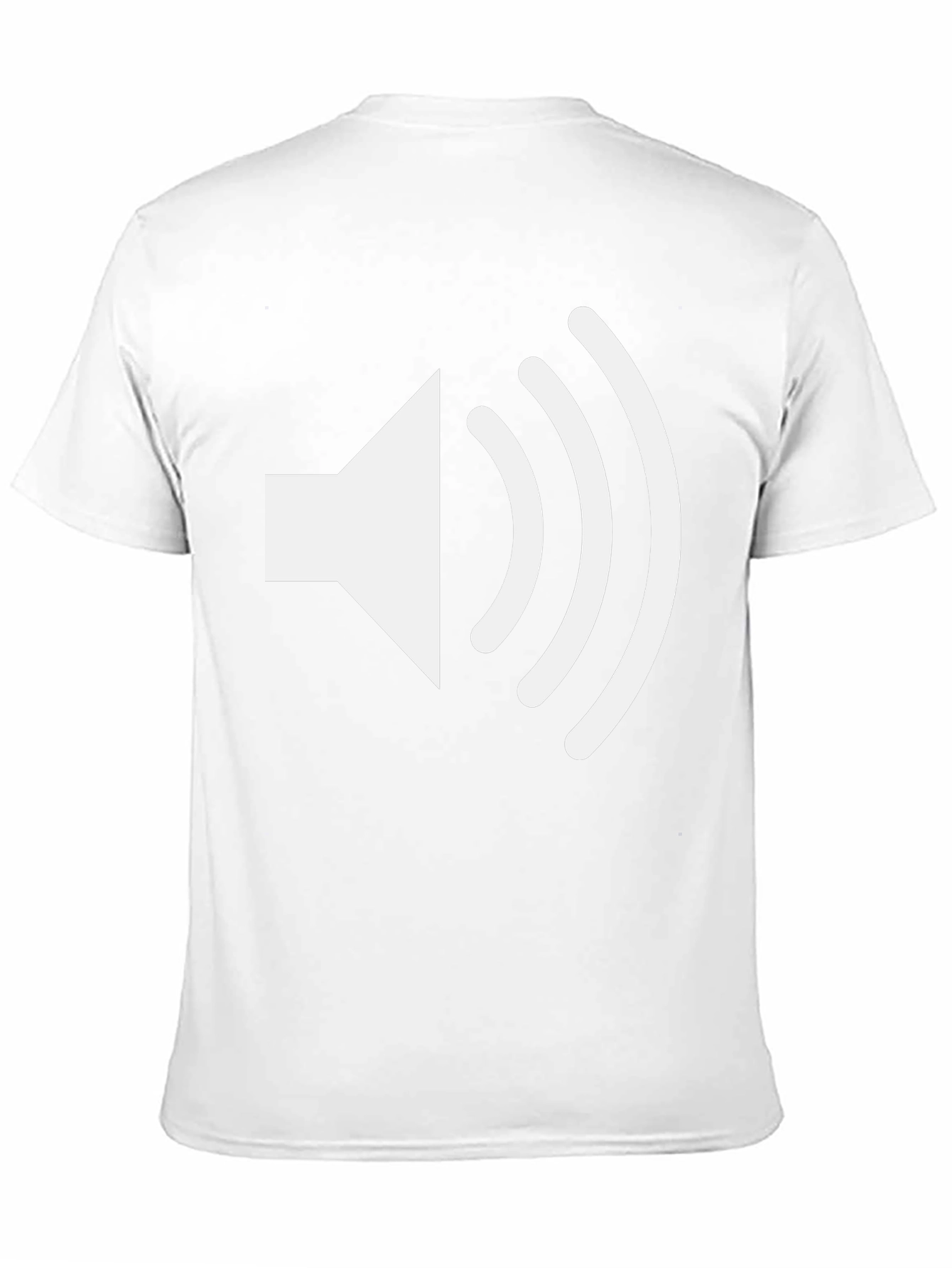 Sound Wave Graphic Tee - Black Cotton T-Shirt