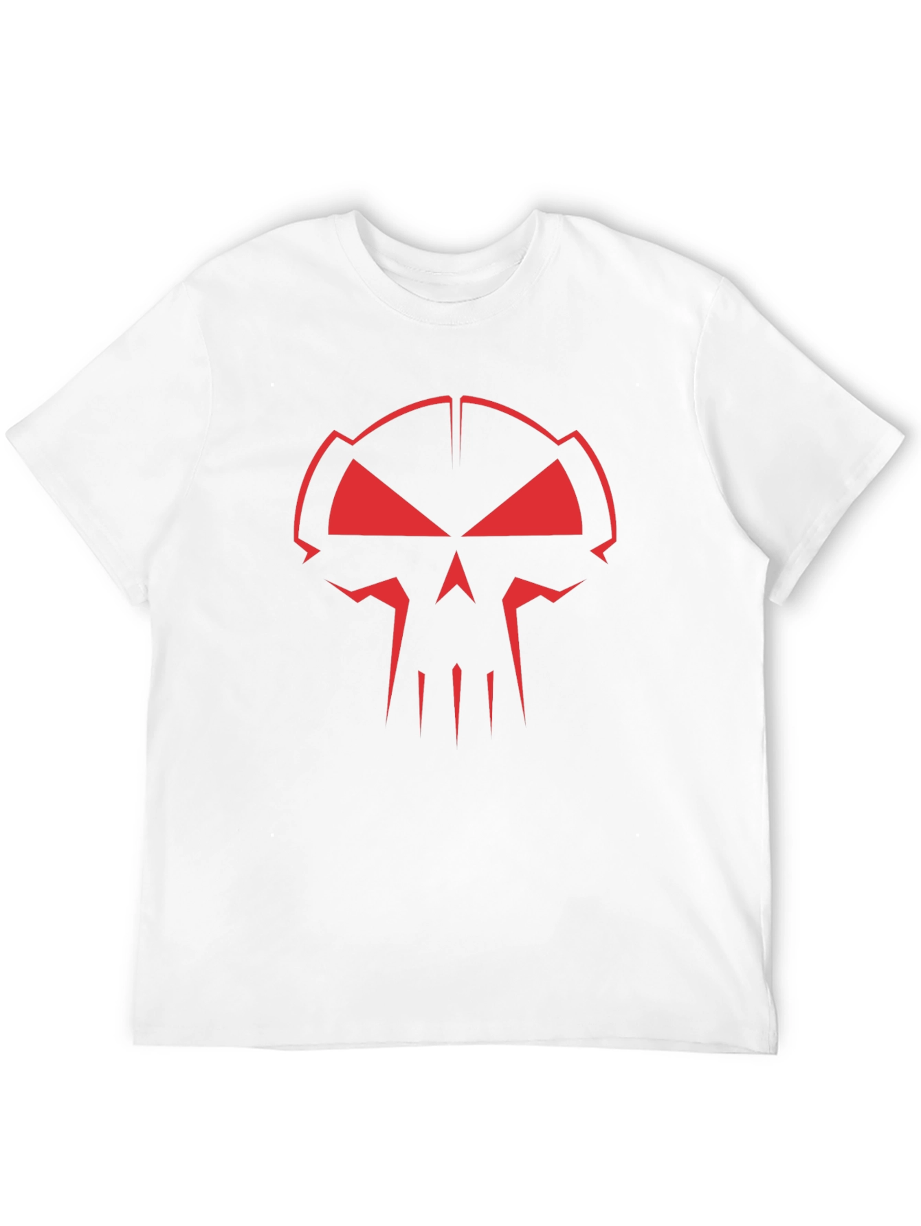 Red Skull Graphic Black T-Shirt