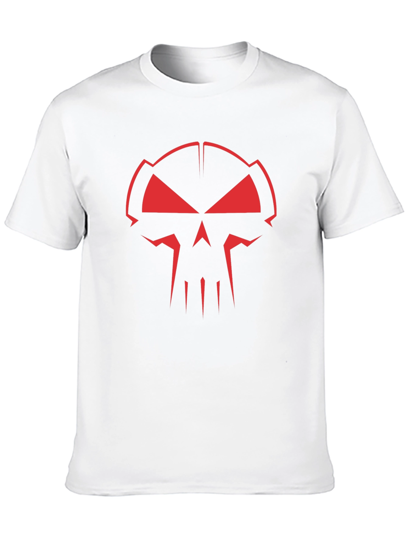 Red Skull Graphic Black T-Shirt