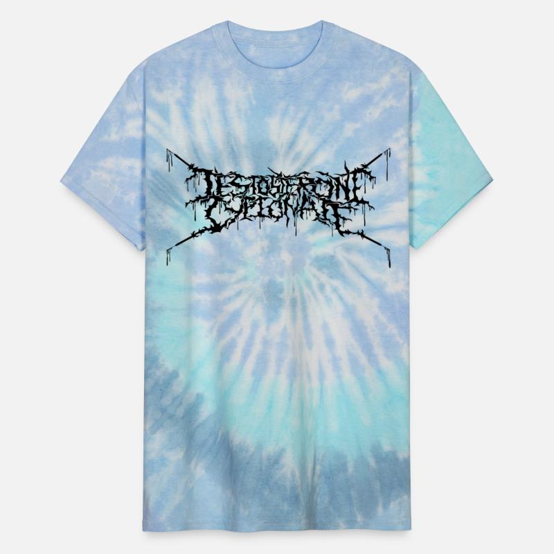 TESTOSTERONE CYPIONATE metal logo (black)