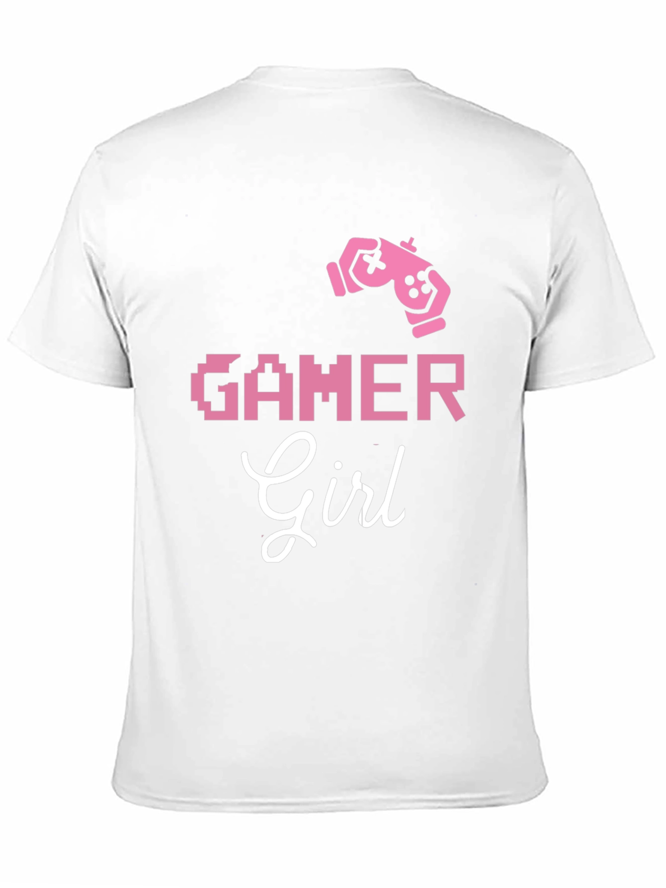 Gamer Girl T-Shirt - Pink Controller Graphic Tee