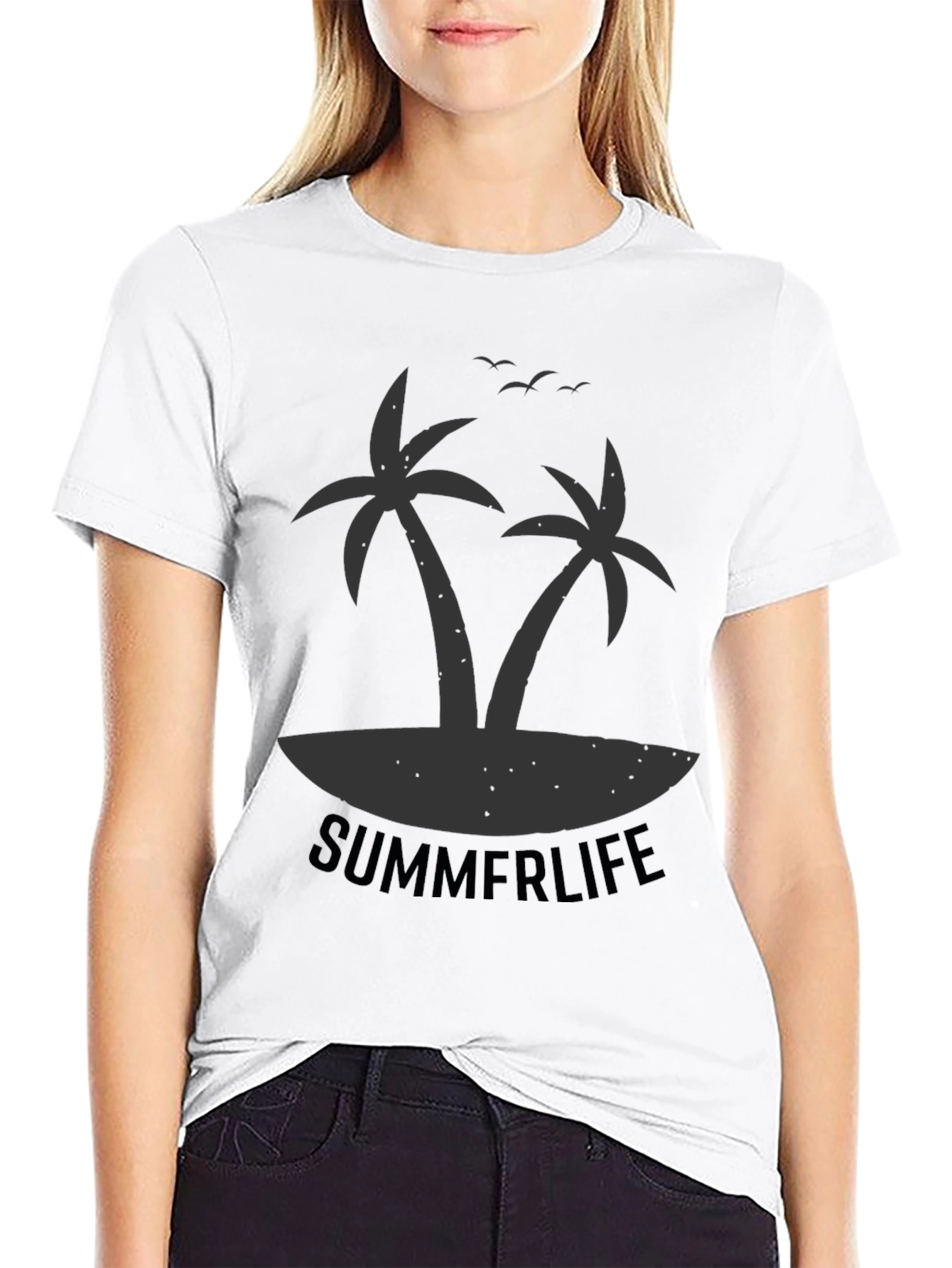 Summerlife Palm Tree Graphic Tee