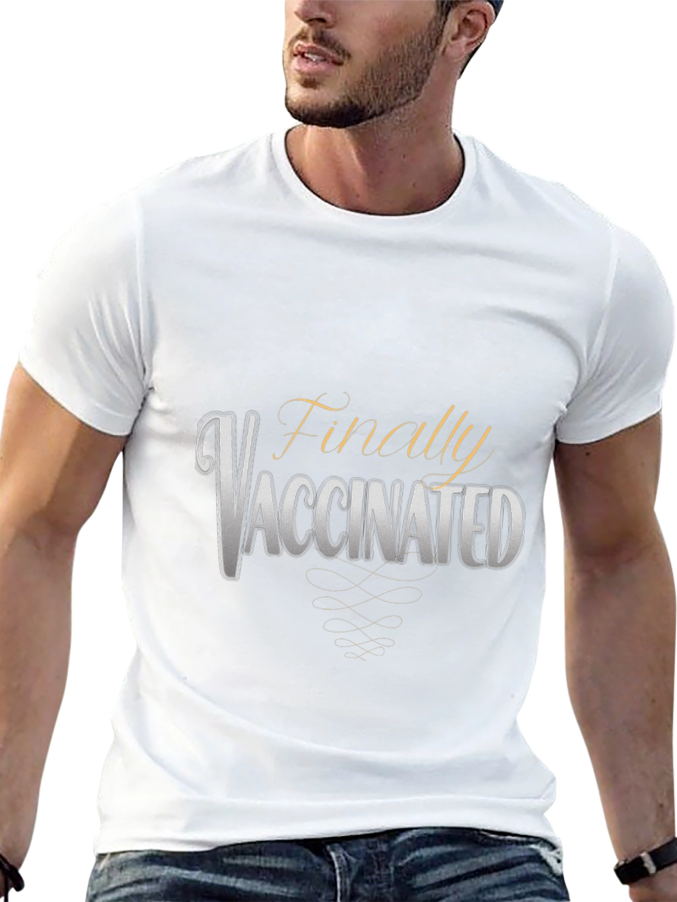 Finally Vaccinated Graphic T-Shirt
