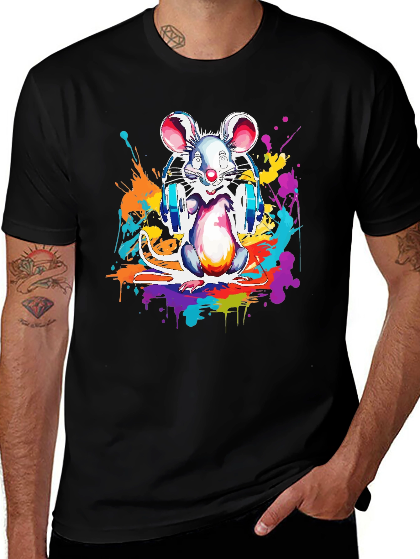 DJ Mouse Graphic Tee