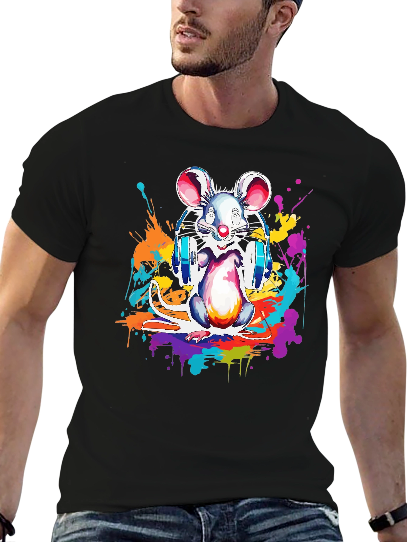 DJ Mouse Graphic Tee