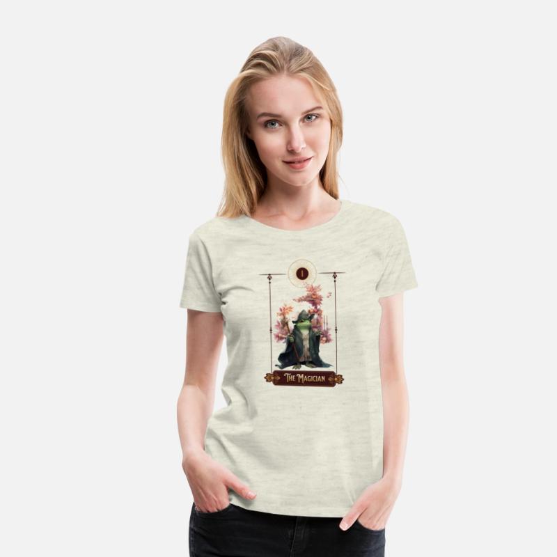 "The Magician" Frog Tarot Card