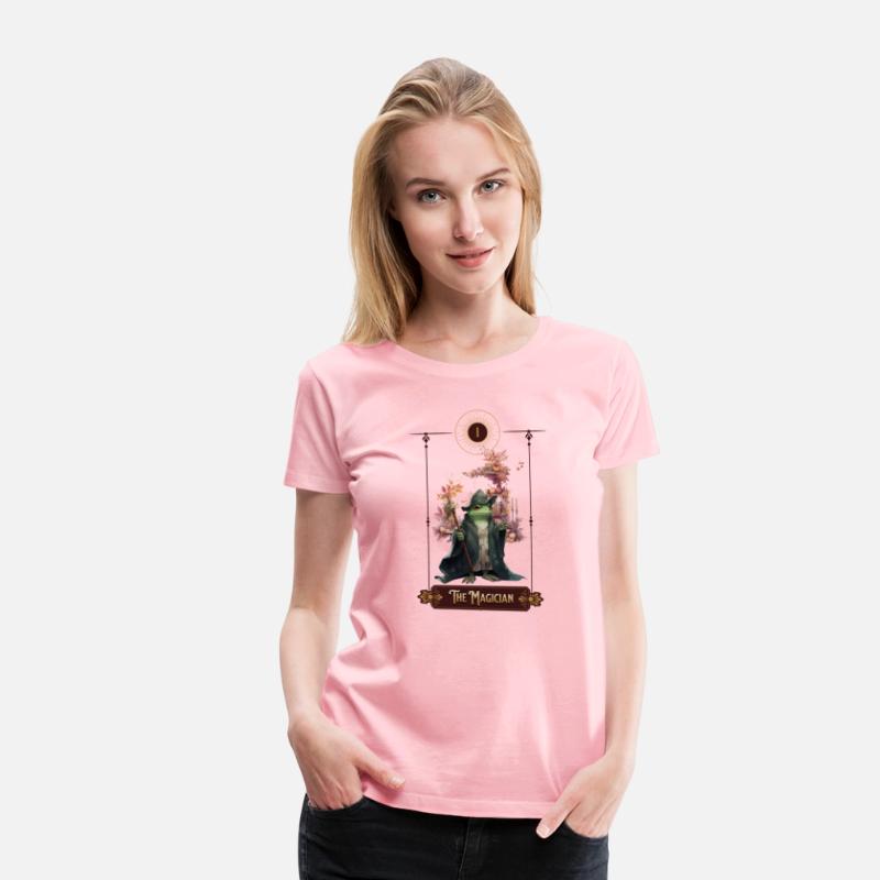 "The Magician" Frog Tarot Card