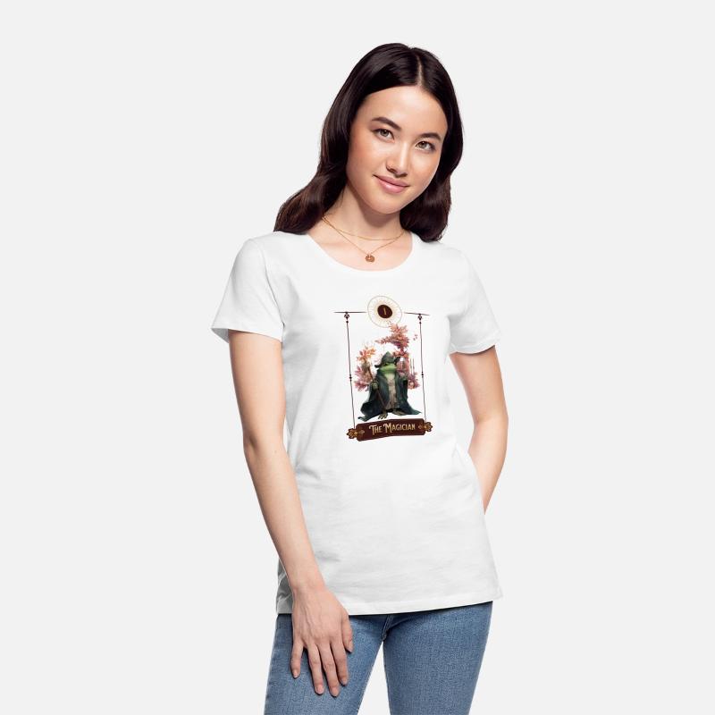 "The Magician" Frog Tarot Card