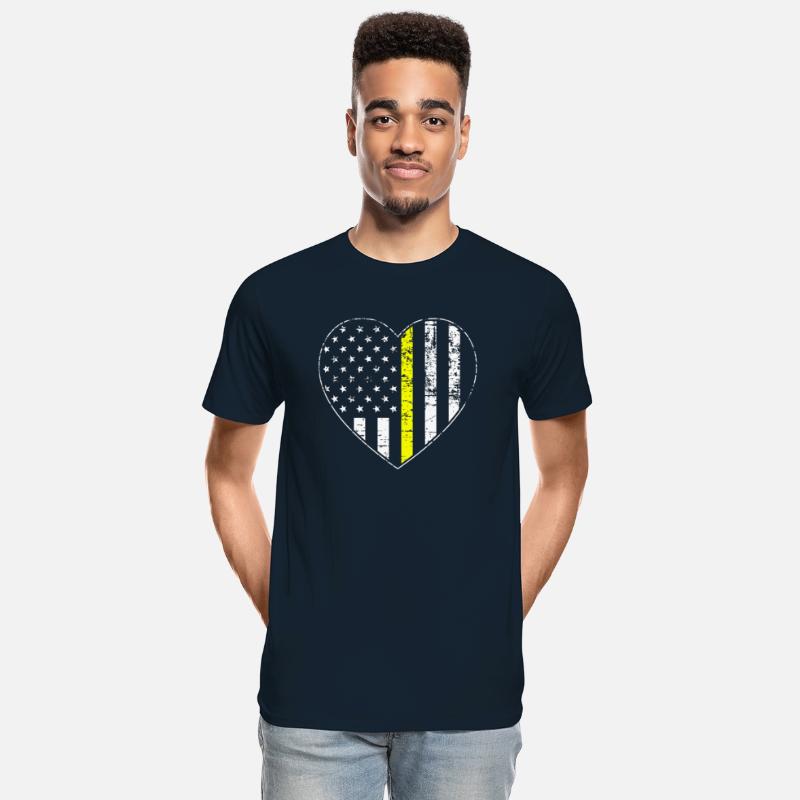 Thin Gold Line Distressed American Flag Heart