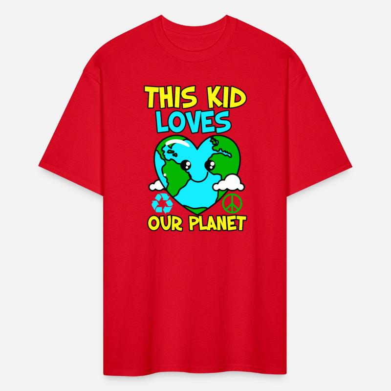 This Kid Loves Our Planet Recycle Peace Earth Dayt