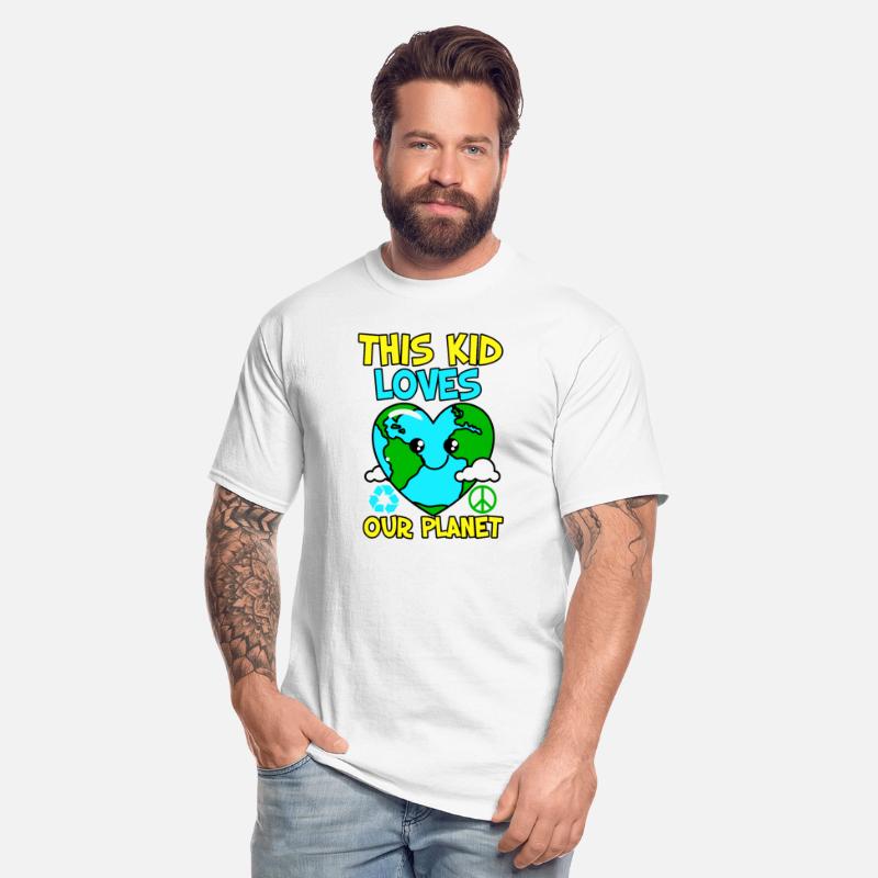 This Kid Loves Our Planet Recycle Peace Earth Dayt