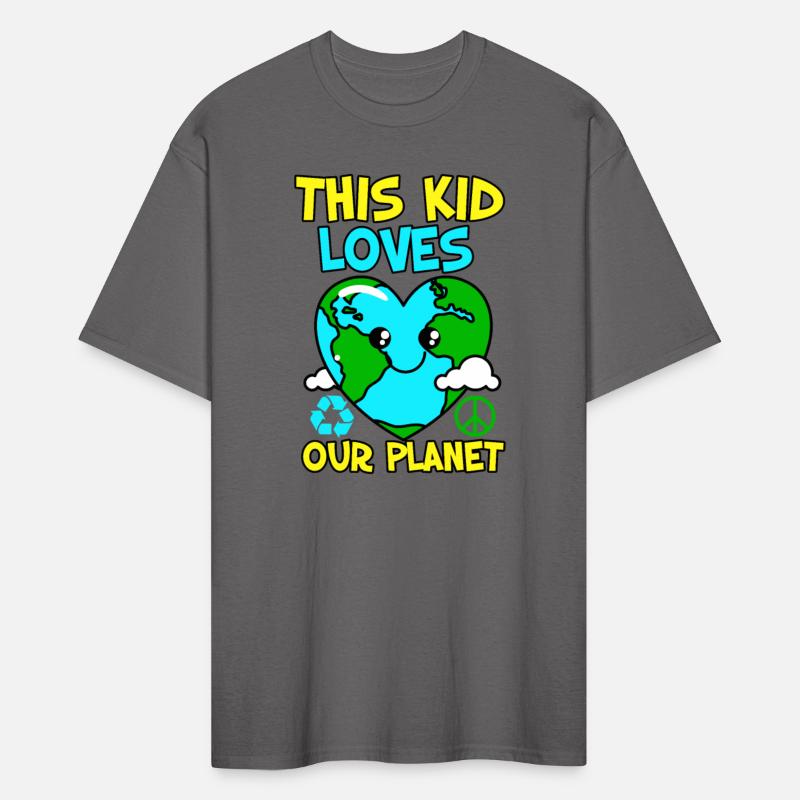 This Kid Loves Our Planet Recycle Peace Earth Dayt