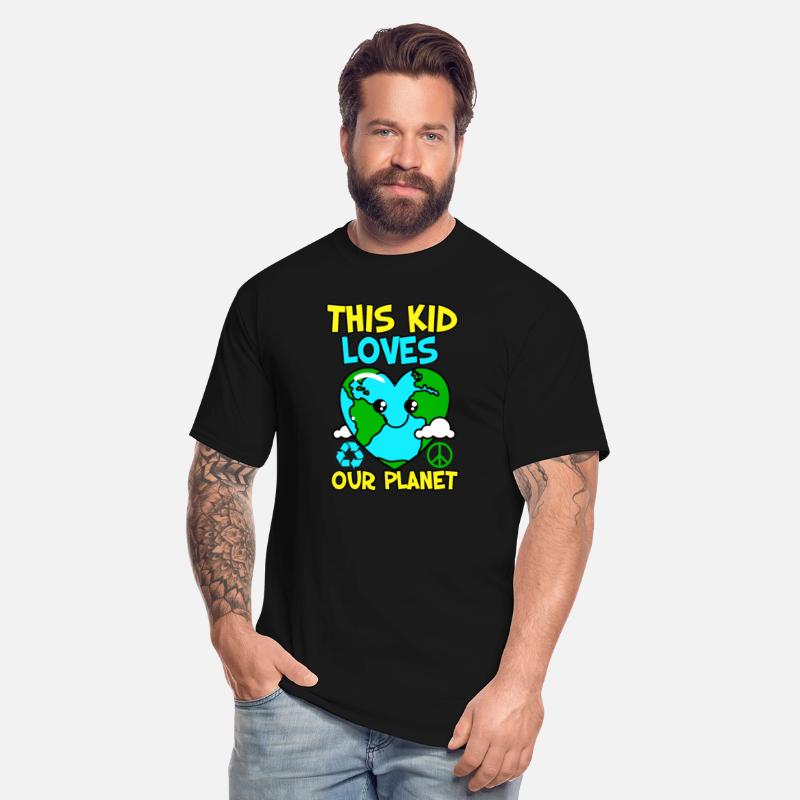 This Kid Loves Our Planet Recycle Peace Earth Dayt