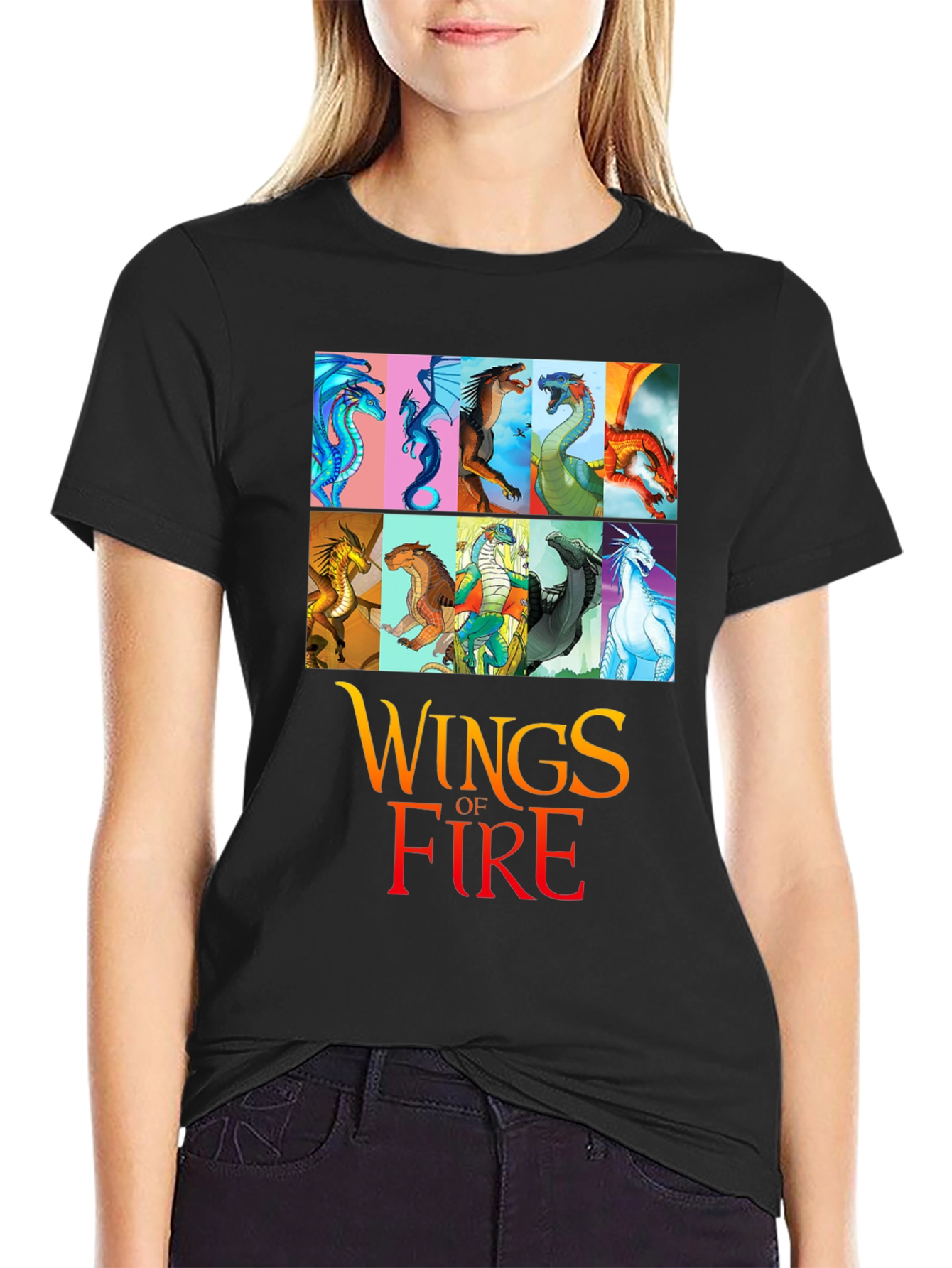 Wings of Fire Dragon T-Shirt Novelty Tee