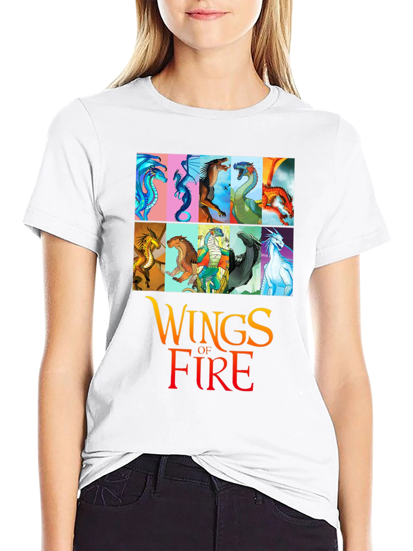 Wings of Fire Dragon T-Shirt Novelty Tee