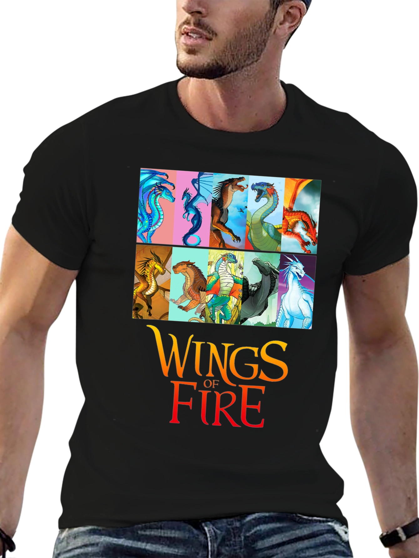 Wings of Fire Dragon T-Shirt Novelty Tee