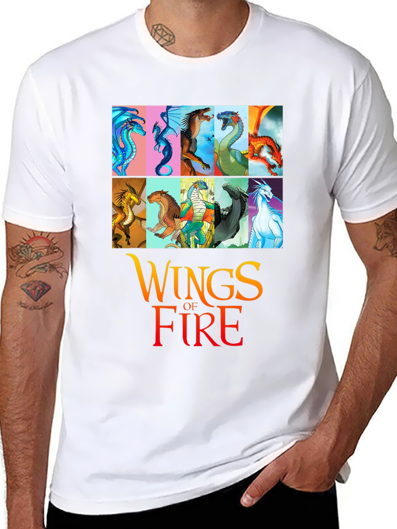 Wings of Fire Dragon T-Shirt Novelty Tee
