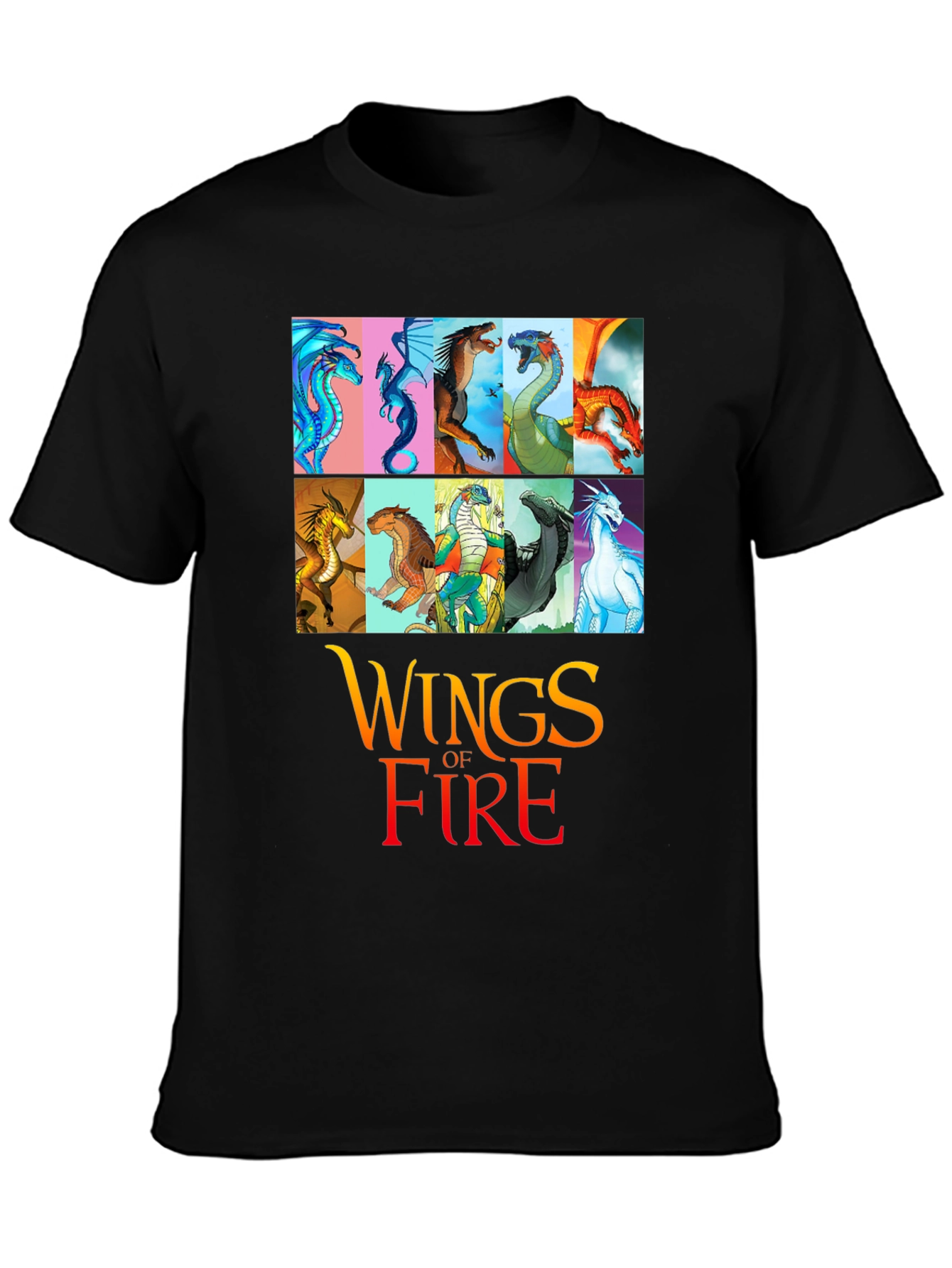 Wings of Fire Dragon T-Shirt Novelty Tee