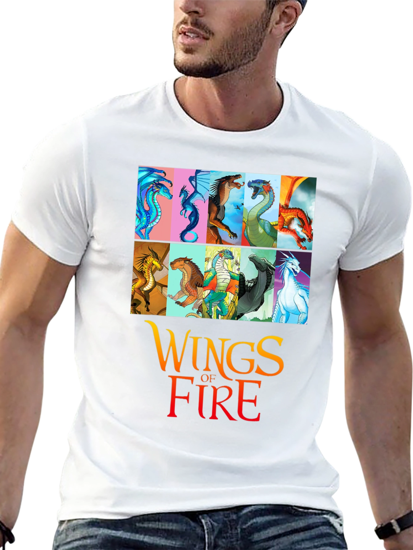 Wings of Fire Dragon T-Shirt Novelty Tee