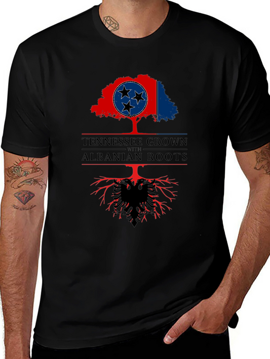 Tennessee Grown with Albanian Roots T-Shirt