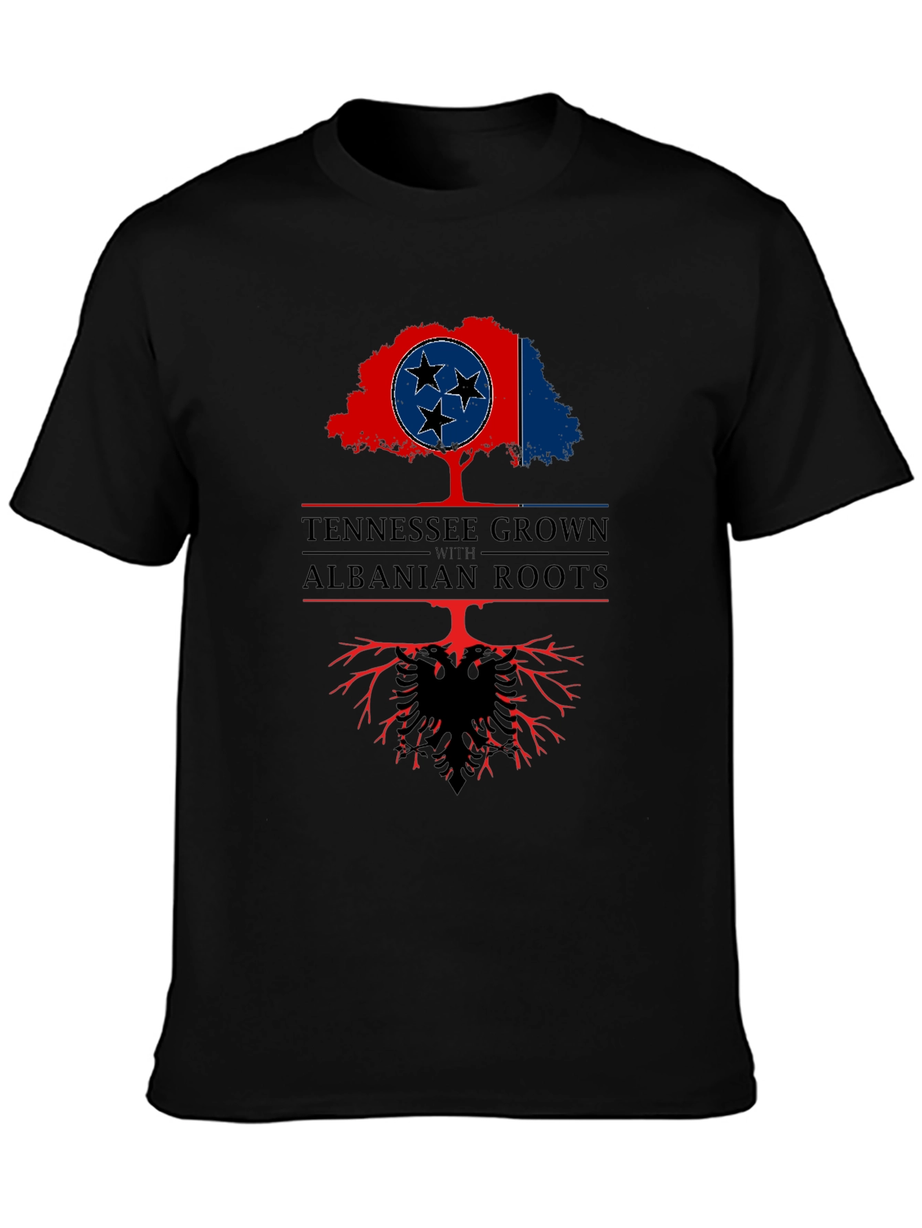 Tennessee Grown with Albanian Roots T-Shirt