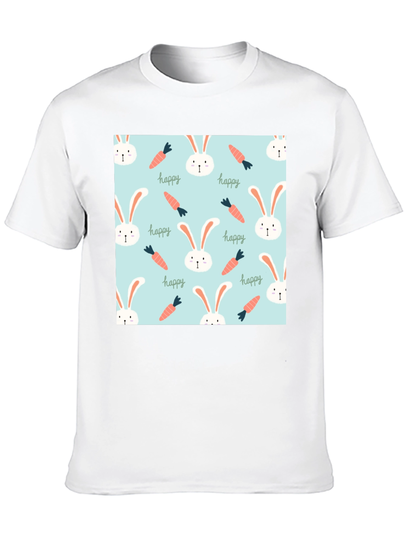 Easter Bunny Pattern T-Shirt