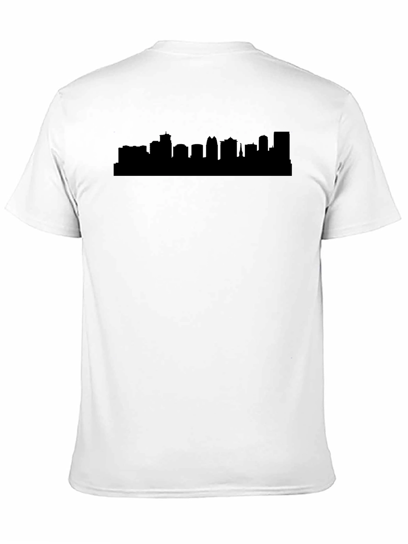 City Skyline Graphic Tee - Black
