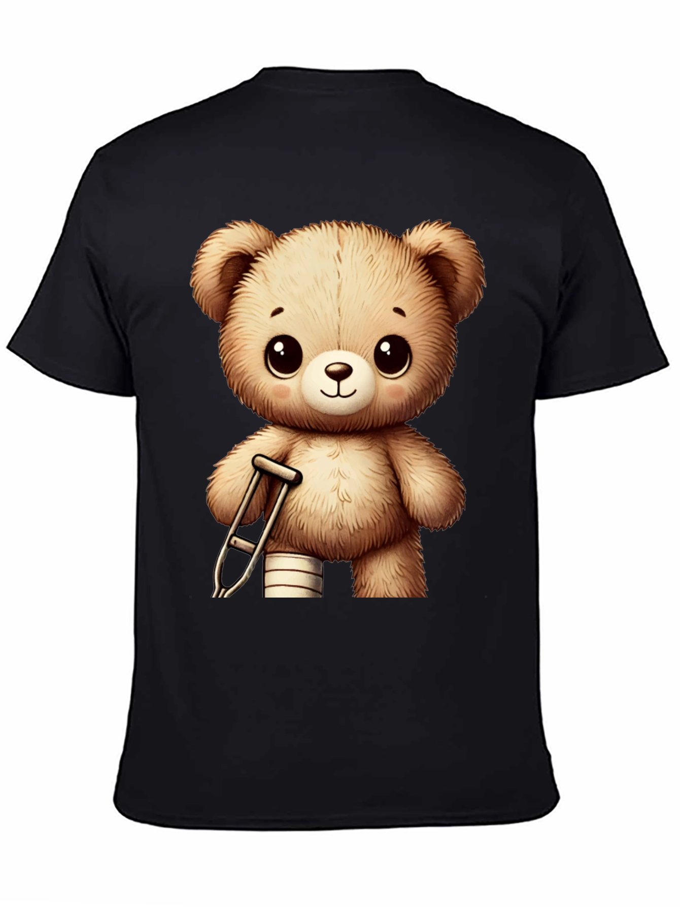 Teddy Bear Graphic T-Shirt - Get Well Soon!