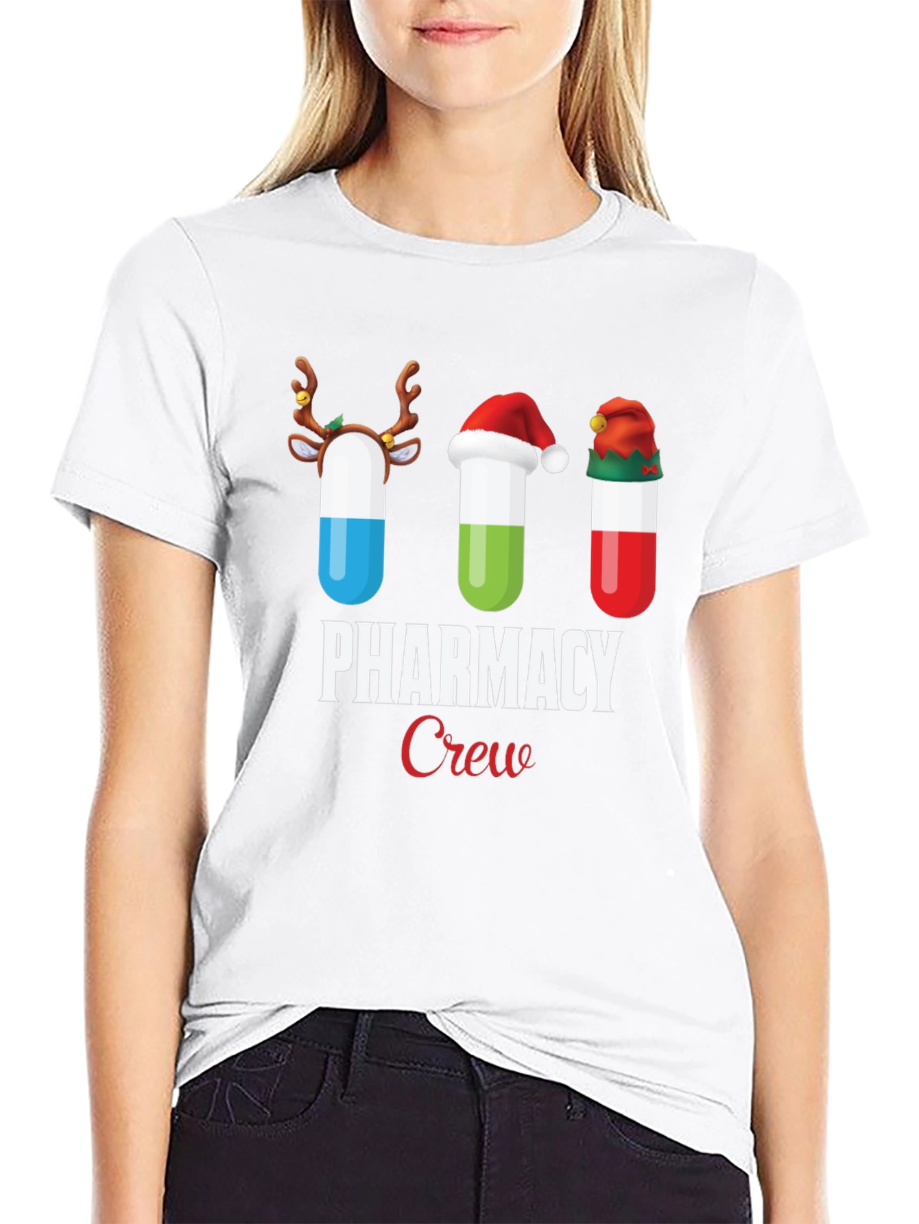 Pharmacy Crew Christmas T-Shirt
